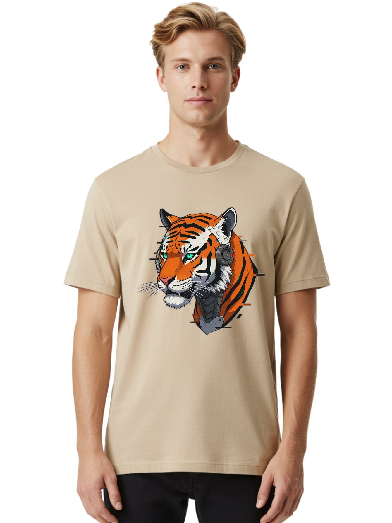Cyber-Tiger Men'S Graphic Tee, 100% Cotton, Comfortable Casual Summer Wear, Machine Washable, Vintage Camera, Old Camera, Antique Camera, Black Camera, Classic Photography, Photography Equipment, Nostalgic Device, Film Camera, Camera Art Bap339 23