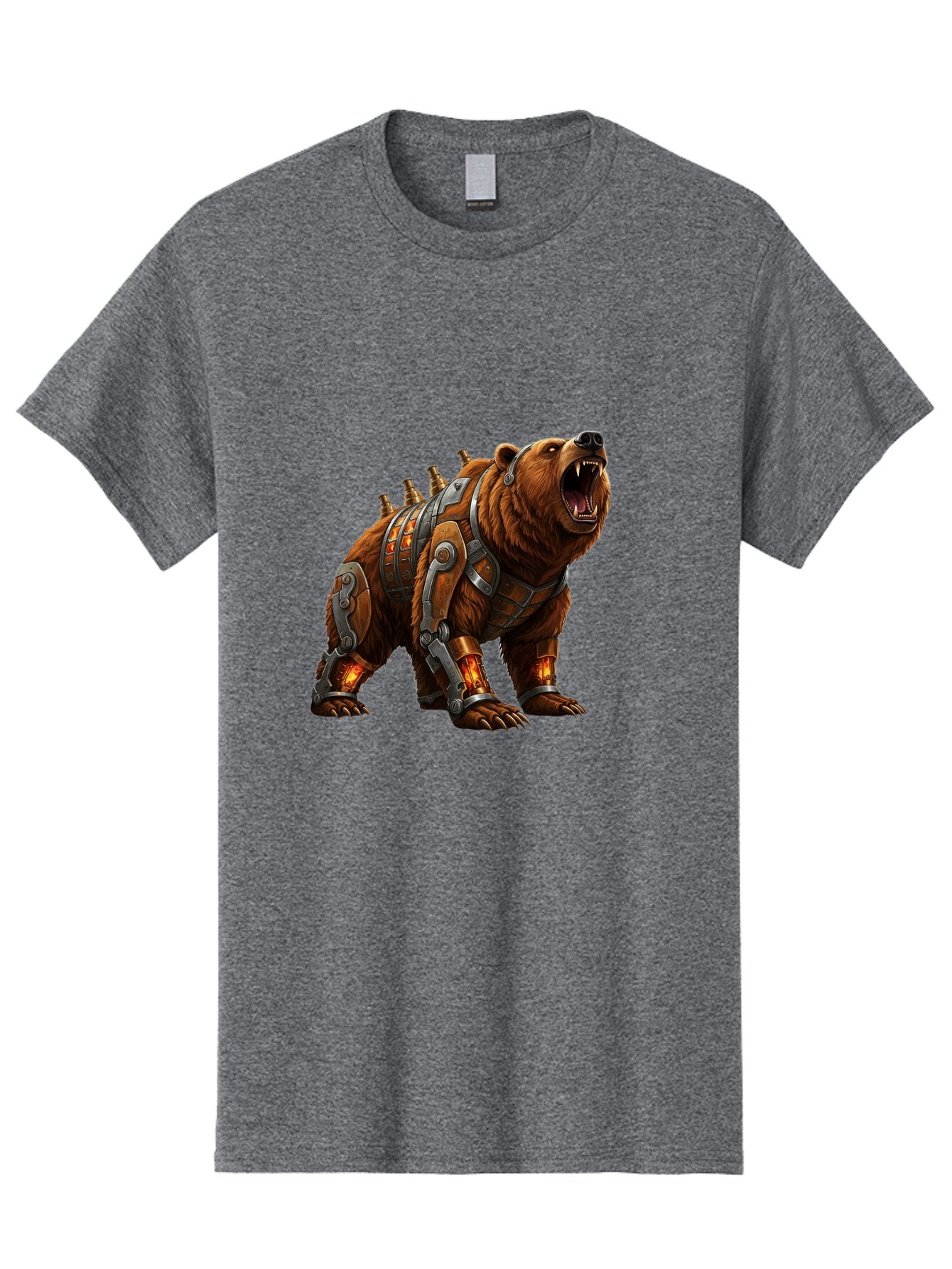 Cybernetic-Bear Men'S Graphic Tee, 100% Cotton, Comfortable Casual Summer Wear, Machine Washable, Vintage Camera, Old Camera, Antique Camera, Black Camera, Classic Photography, Photography Equipment, Nostalgic Device, Film Camera, Camera Art Bap340 5