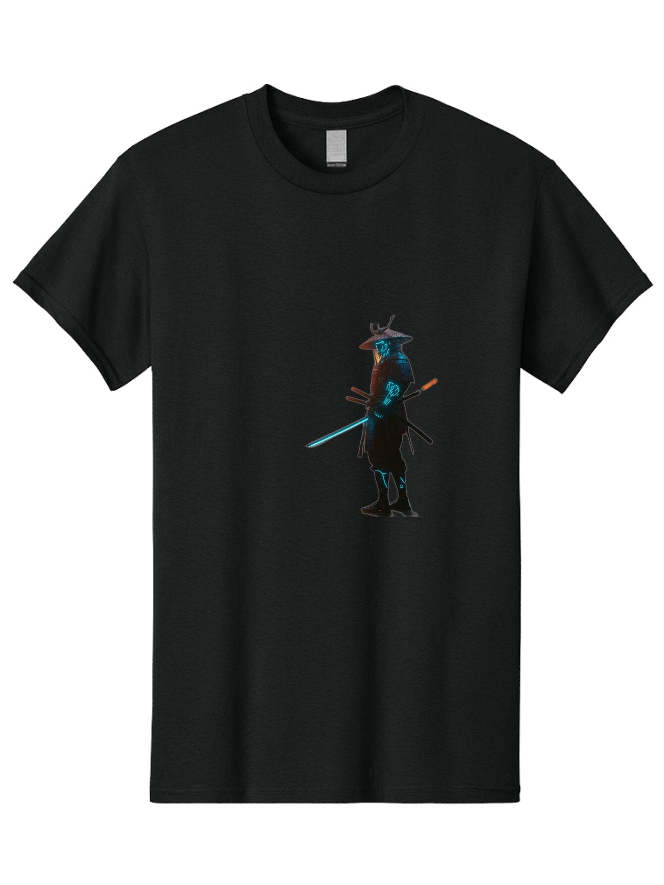 Cyberpunk-Samurai-2 Men'S Graphic Tee, 100% Cotton, Comfortable Casual Summer Wear, Machine Washable, Vintage Camera, Old Camera, Antique Camera, Black Camera, Classic Photography, Photography Equipment, Nostalgic Device, Film Camera, Bap342 2