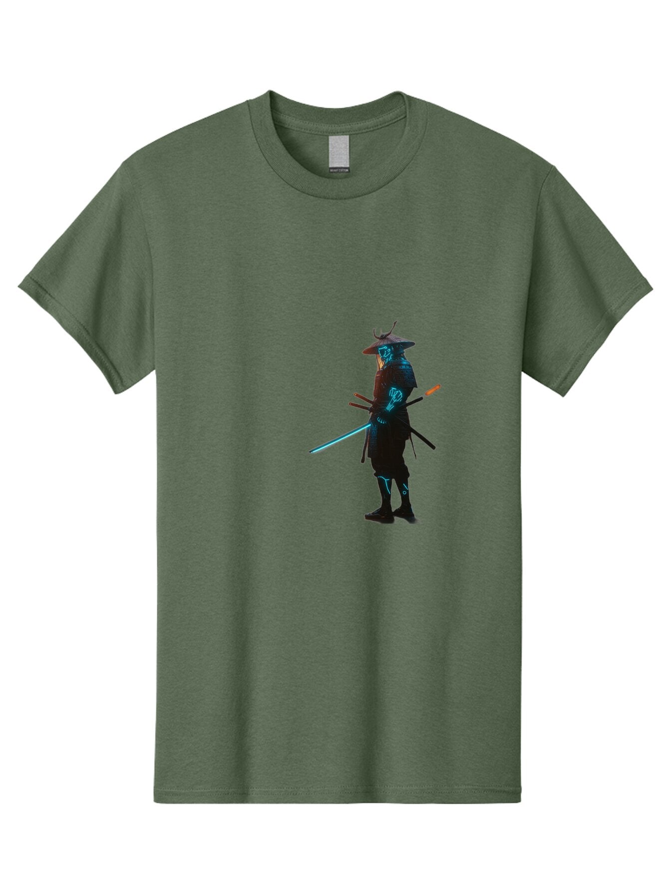 Cyberpunk-Samurai-2 Men'S Graphic Tee, 100% Cotton, Comfortable Casual Summer Wear, Machine Washable, Vintage Camera, Old Camera, Antique Camera, Black Camera, Classic Photography, Photography Equipment, Nostalgic Device, Film Camera, Bap342 1