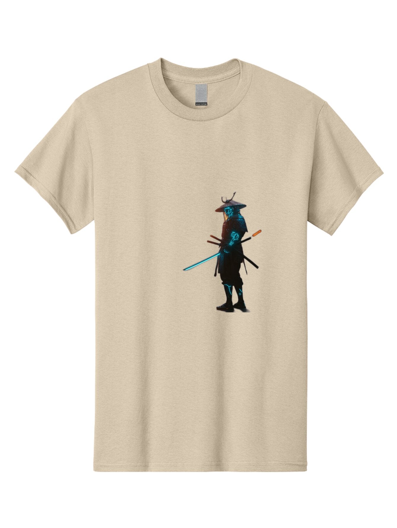 Cyberpunk-Samurai-2 Men'S Graphic Tee, 100% Cotton, Comfortable Casual Summer Wear, Machine Washable, Vintage Camera, Old Camera, Antique Camera, Black Camera, Classic Photography, Photography Equipment, Nostalgic Device, Film Camera, Bap342 3