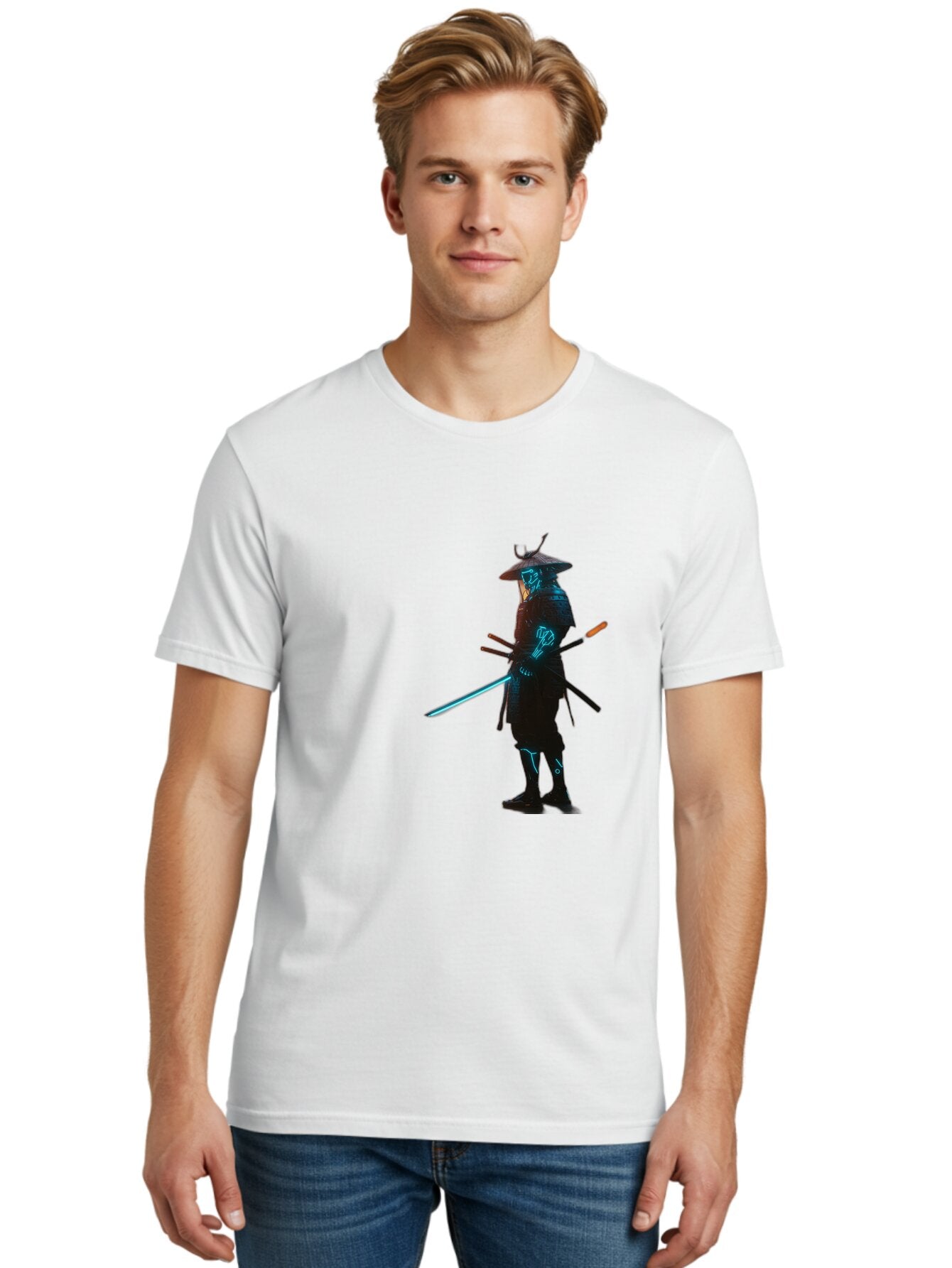 Cyberpunk-Samurai-2 Men'S Graphic Tee, 100% Cotton, Comfortable Casual Summer Wear, Machine Washable, Vintage Camera, Old Camera, Antique Camera, Black Camera, Classic Photography, Photography Equipment, Nostalgic Device, Film Camera, Bap342 29