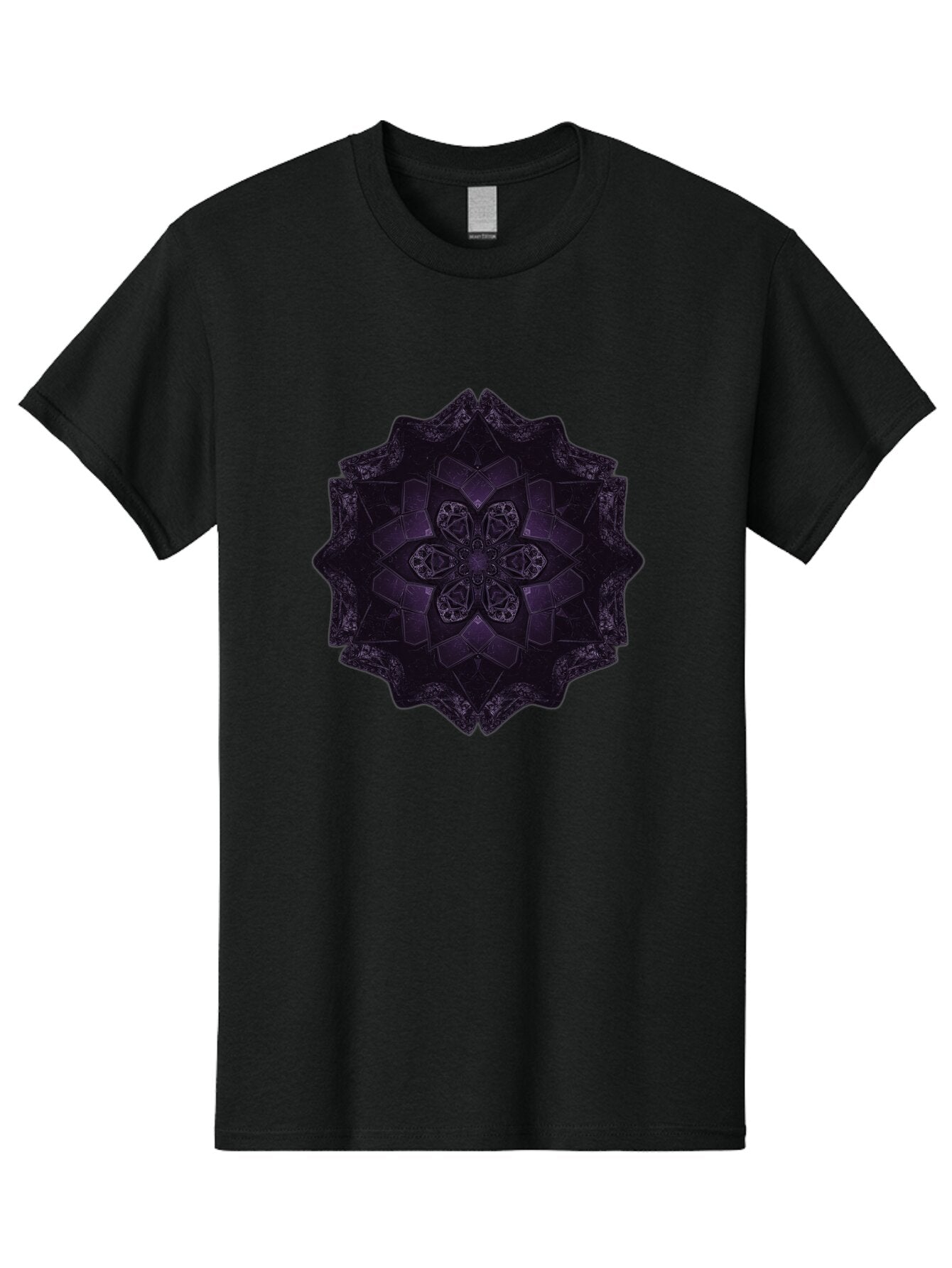 Dark-Floral-Mandala Men'S Graphic Tee, 100% Cotton, Comfortable Casual Summer Wear, Machine Washable, Vintage Camera, Old Camera, Antique Camera, Black Camera, Classic Photography, Photography Equipment, Nostalgic Device, Film Camera, Bap353 15