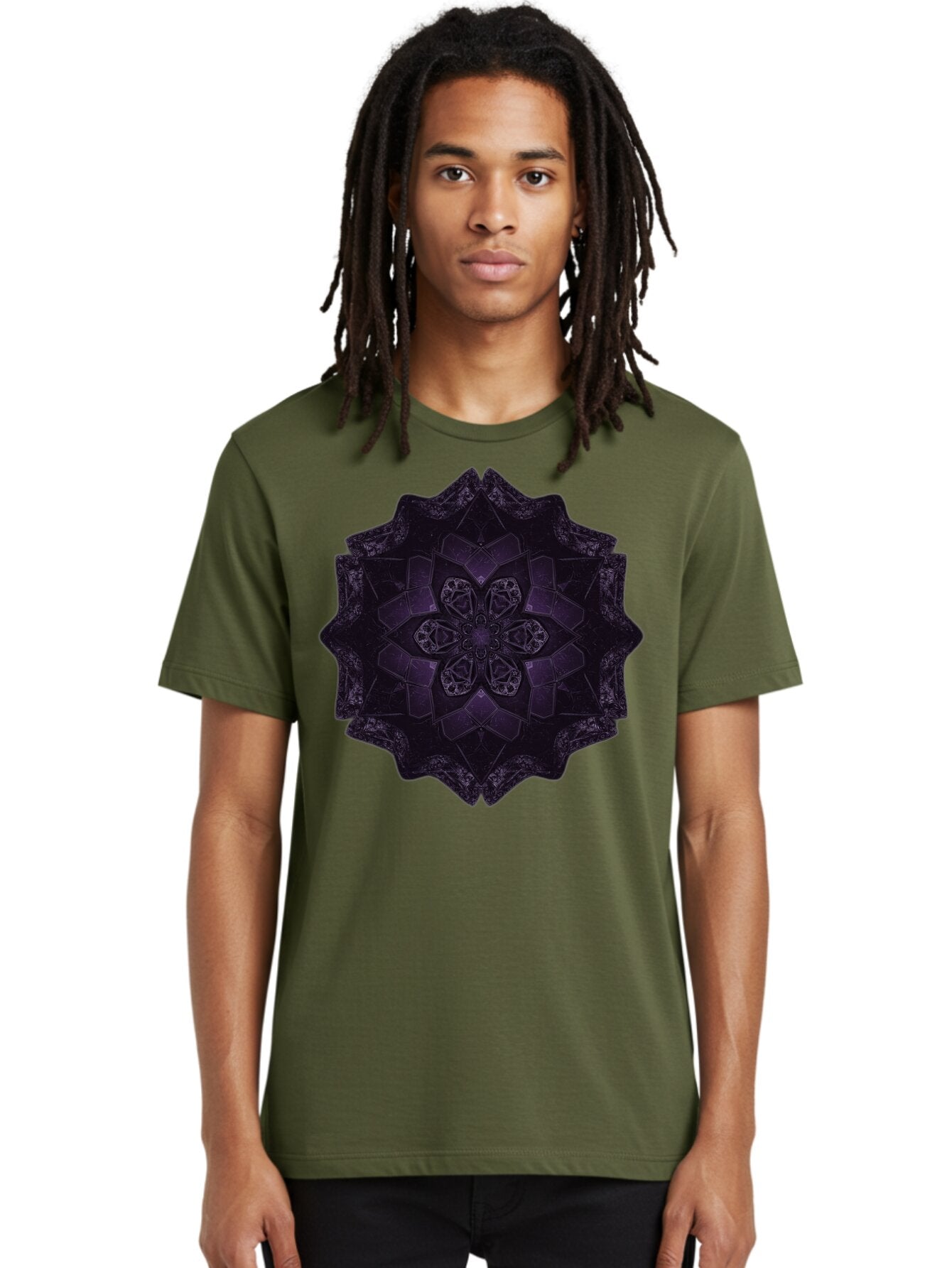 Dark-Floral-Mandala Men'S Graphic Tee, 100% Cotton, Comfortable Casual Summer Wear, Machine Washable, Vintage Camera, Old Camera, Antique Camera, Black Camera, Classic Photography, Photography Equipment, Nostalgic Device, Film Camera, Bap353 23