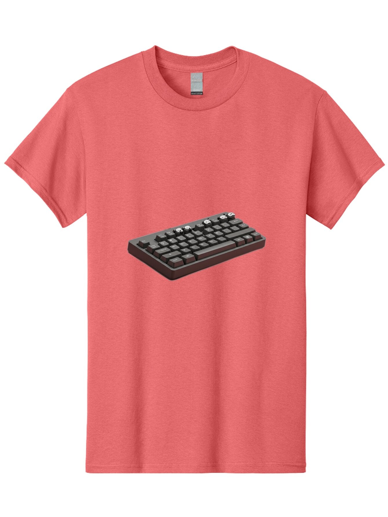 Dark-Keyboard Men'S Graphic Tee, 100% Cotton, Comfortable Casual Summer Wear, Machine Washable, Vintage Camera, Old Camera, Antique Camera, Black Camera, Classic Photography, Photography Equipment, Nostalgic Device, Film Camera, Camera Art Bap354 2