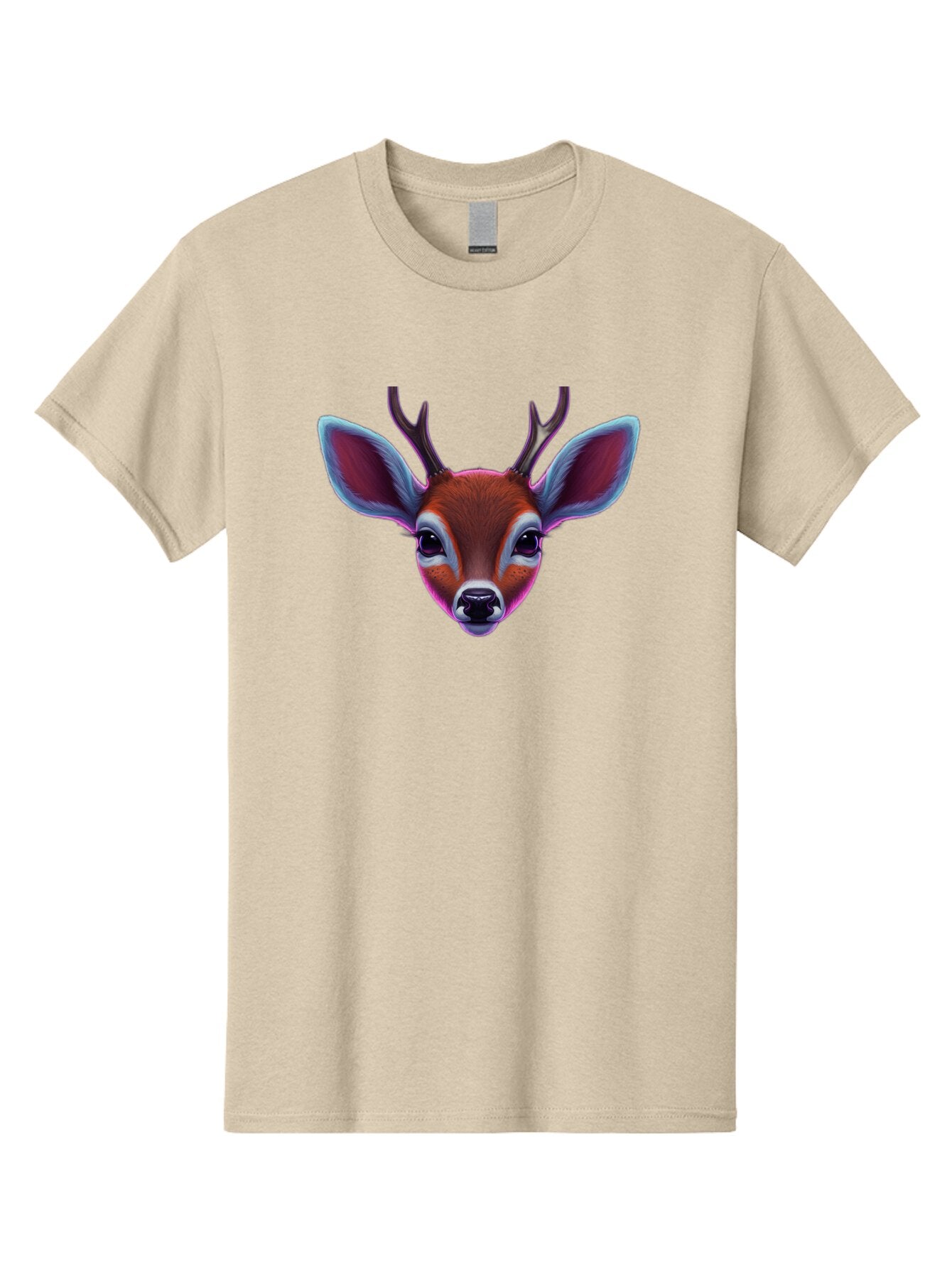 Deer-Head-1 Men'S Graphic Tee, 100% Cotton, Comfortable Casual Summer Wear, Machine Washable, Vintage Camera, Old Camera, Antique Camera, Black Camera, Classic Photography, Photography Equipment, Nostalgic Device, Film Camera, Camera Art Bap357 5