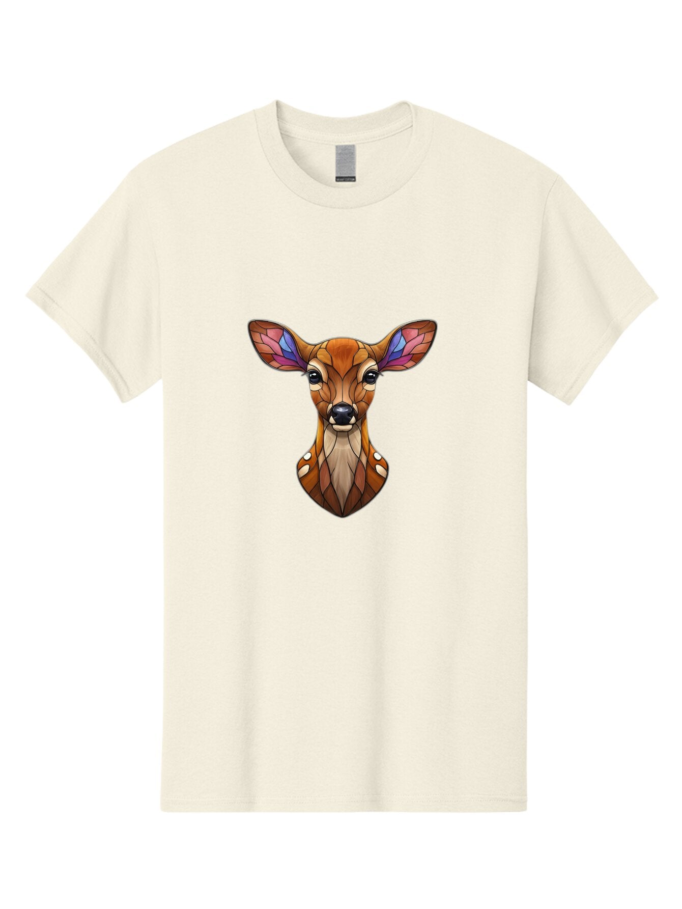 Deer-Head-Stained-Glass Men'S Graphic Tee, 100% Cotton, Comfortable Casual Summer Wear, Machine Washable, Vintage Camera, Old Camera, Antique Camera, Black Camera, Classic Photography, Photography Equipment, Nostalgic Device, Film Camera, Bap358 10
