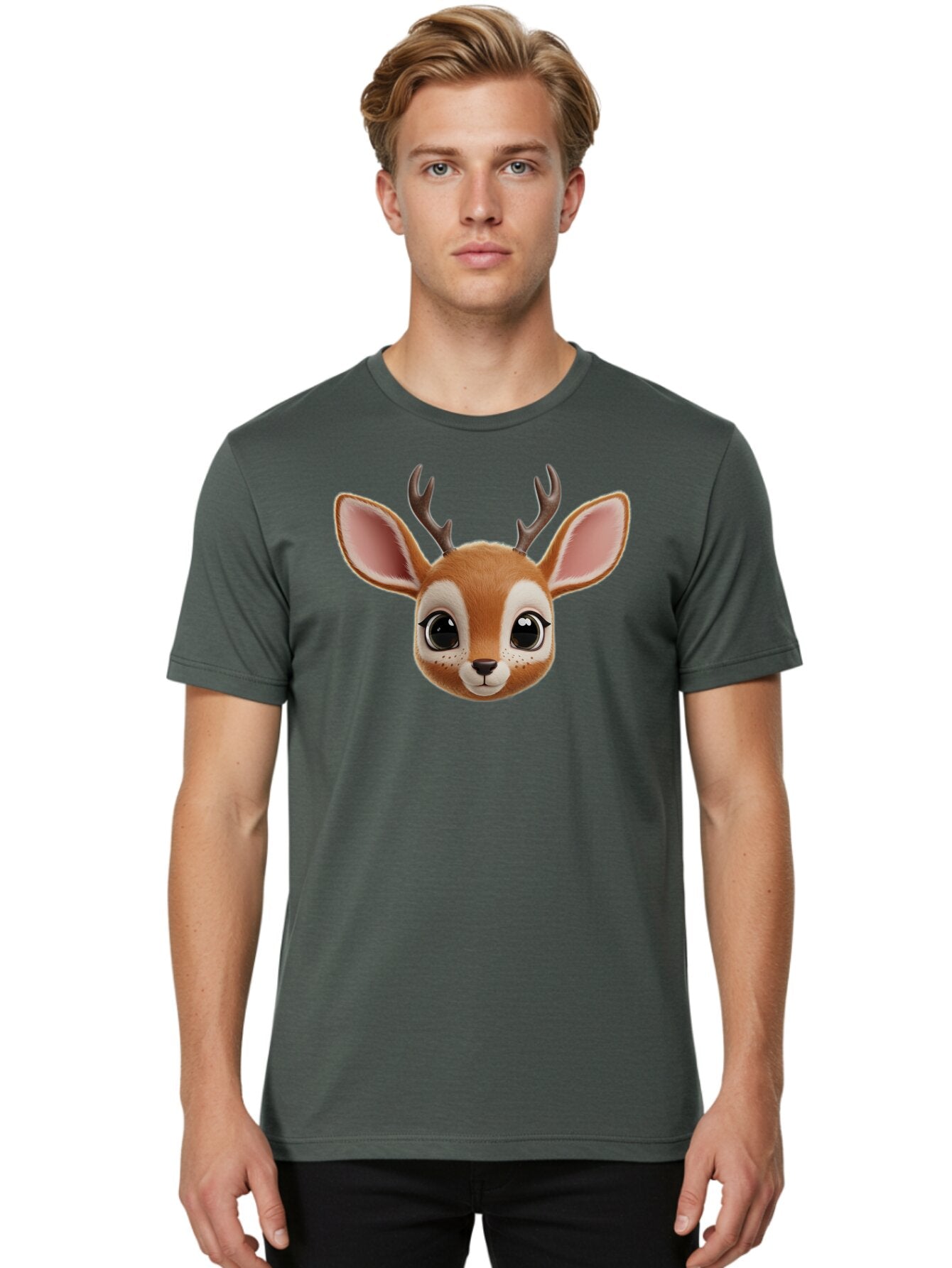Deer-Head Men'S Graphic Tee, 100% Cotton, Comfortable Casual Summer Wear, Machine Washable, Vintage Camera, Old Camera, Antique Camera, Black Camera, Classic Photography, Photography Equipment, Nostalgic Device, Film Camera, Camera Art Bap359 16