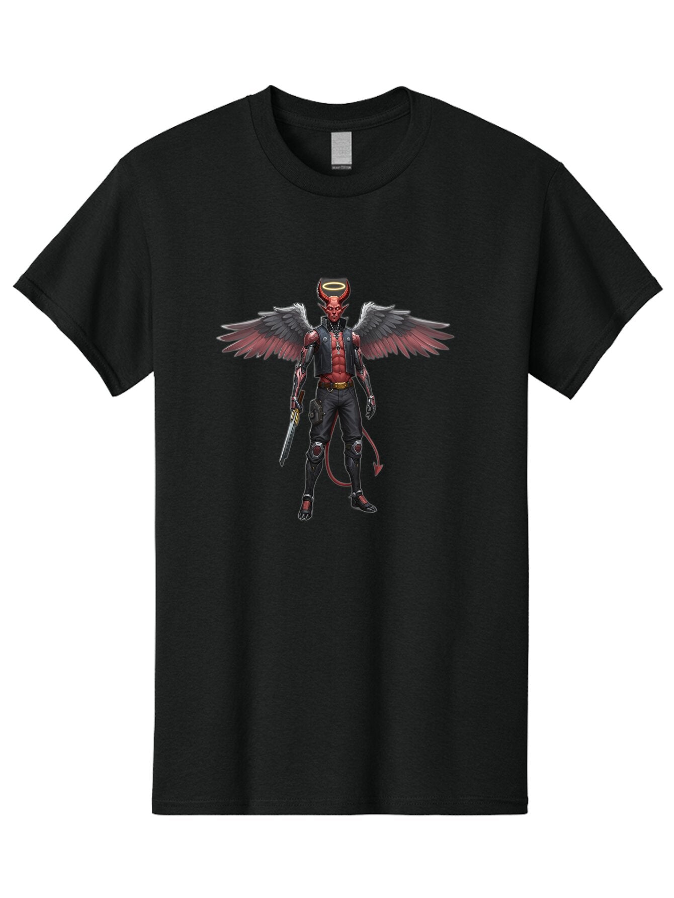 Demon-Character Men'S Graphic Tee, 100% Cotton, Comfortable Casual Summer Wear, Machine Washable, Vintage Camera, Old Camera, Antique Camera, Black Camera, Classic Photography, Photography Equipment, Nostalgic Device, Film Camera, Camera Art Bap360 1
