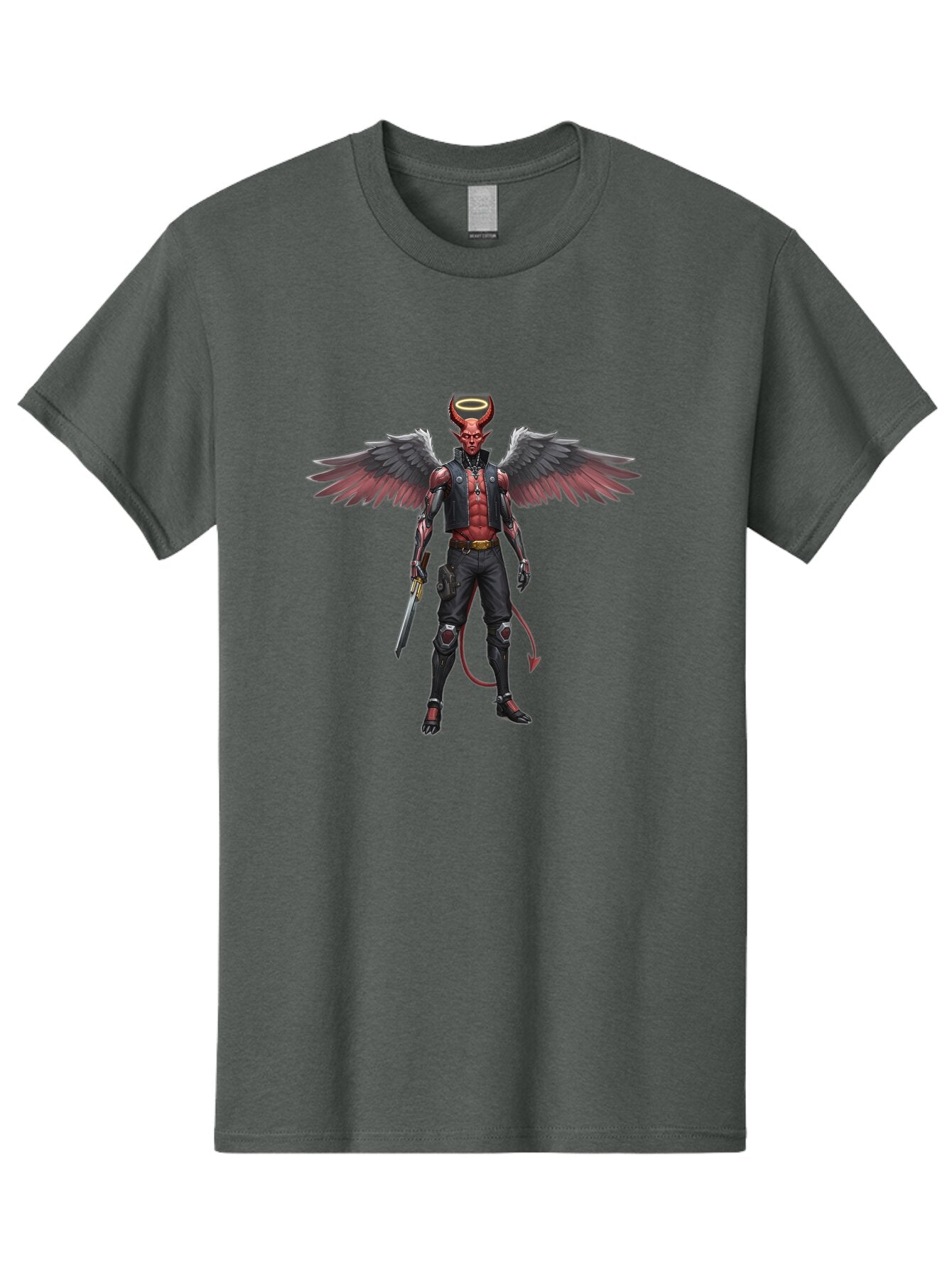 Demon-Character Men'S Graphic Tee, 100% Cotton, Comfortable Casual Summer Wear, Machine Washable, Vintage Camera, Old Camera, Antique Camera, Black Camera, Classic Photography, Photography Equipment, Nostalgic Device, Film Camera, Camera Art Bap360 9