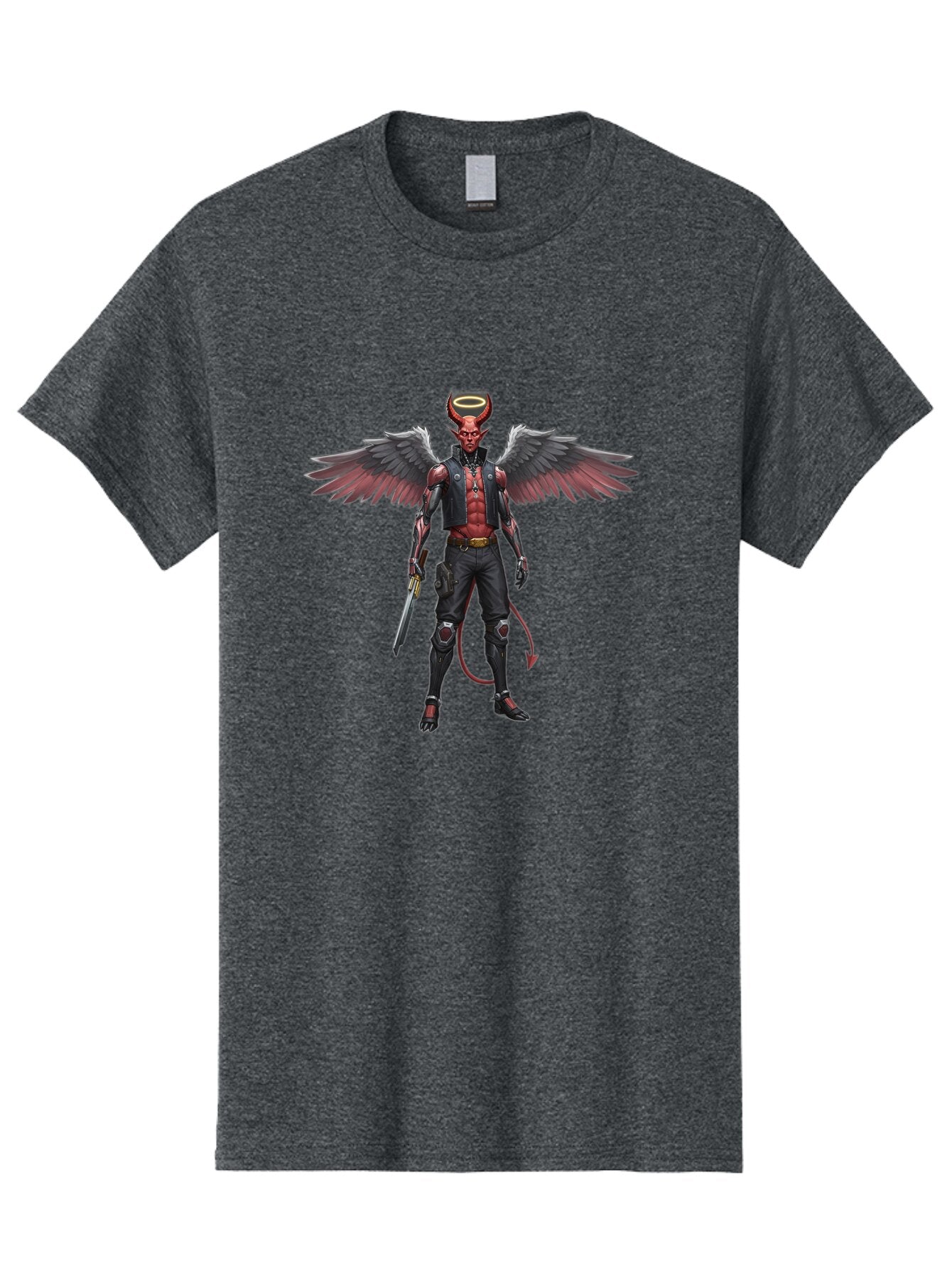 Demon-Character Men'S Graphic Tee, 100% Cotton, Comfortable Casual Summer Wear, Machine Washable, Vintage Camera, Old Camera, Antique Camera, Black Camera, Classic Photography, Photography Equipment, Nostalgic Device, Film Camera, Camera Art Bap360 7