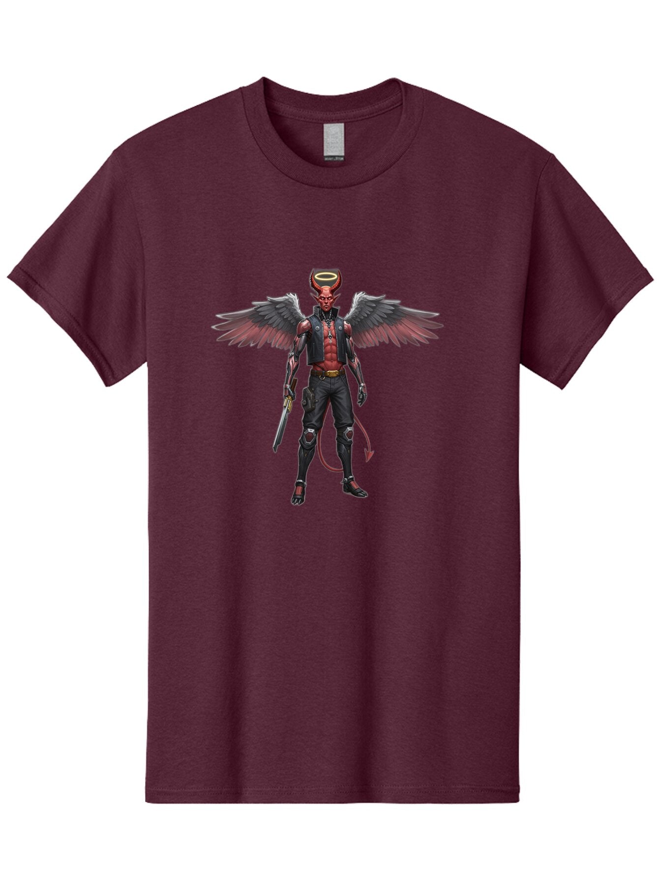 Demon-Character Men'S Graphic Tee, 100% Cotton, Comfortable Casual Summer Wear, Machine Washable, Vintage Camera, Old Camera, Antique Camera, Black Camera, Classic Photography, Photography Equipment, Nostalgic Device, Film Camera, Camera Art Bap360 5