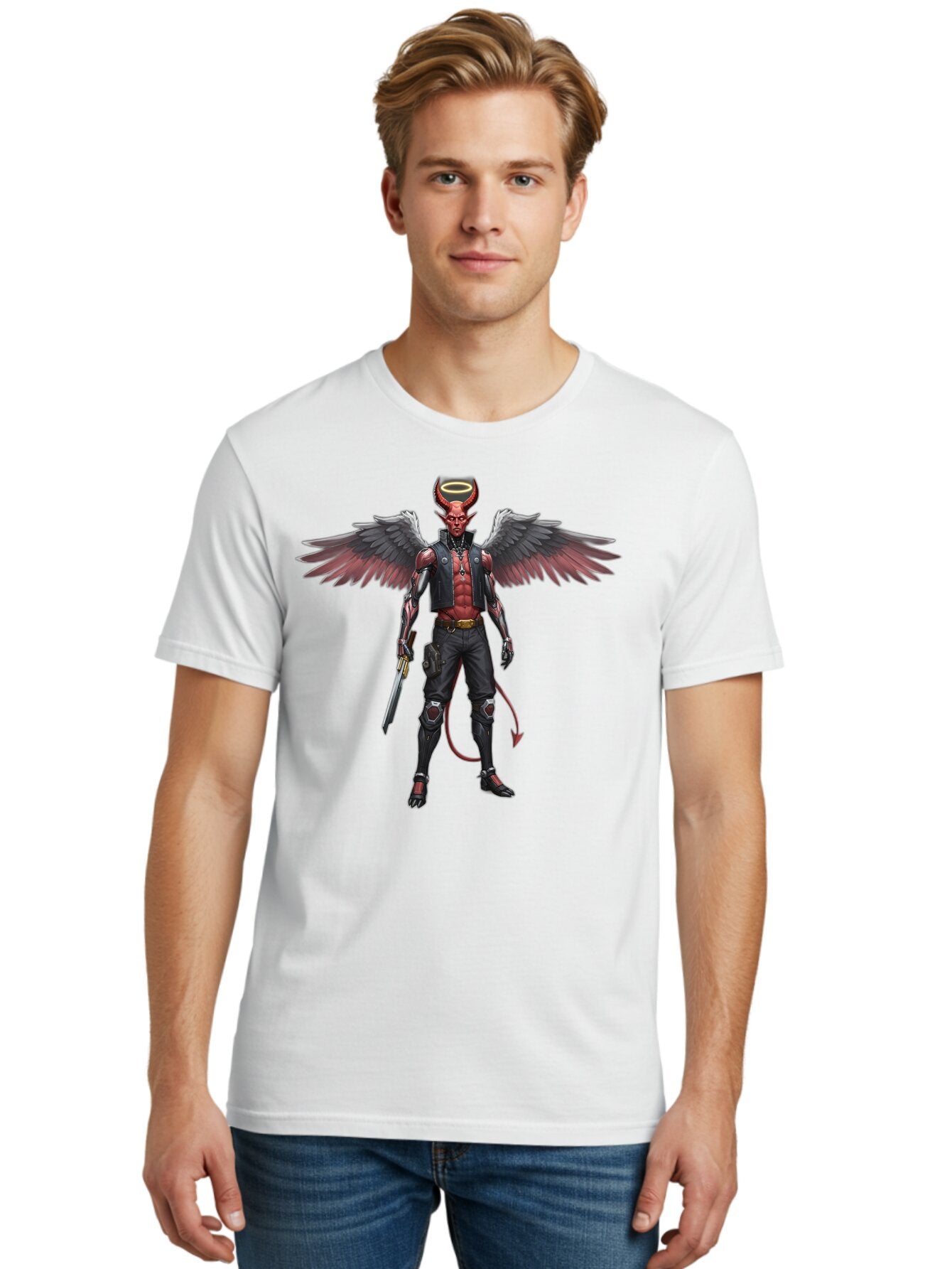 Demon-Character Men'S Graphic Tee, 100% Cotton, Comfortable Casual Summer Wear, Machine Washable, Vintage Camera, Old Camera, Antique Camera, Black Camera, Classic Photography, Photography Equipment, Nostalgic Device, Film Camera, Camera Art Bap360 20