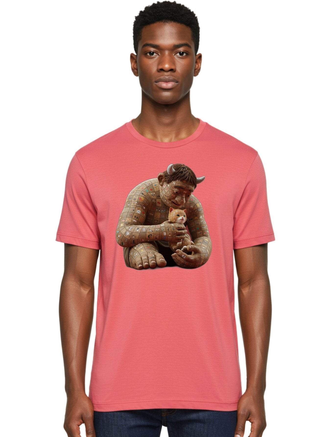 Demon-Holding-Cat Men'S Graphic Tee, 100% Cotton, Comfortable Casual Summer Wear, Machine Washable, Vintage Camera, Old Camera, Antique Camera, Black Camera, Classic Photography, Photography Equipment, Nostalgic Device, Film Camera, Camera Art Bap362 30