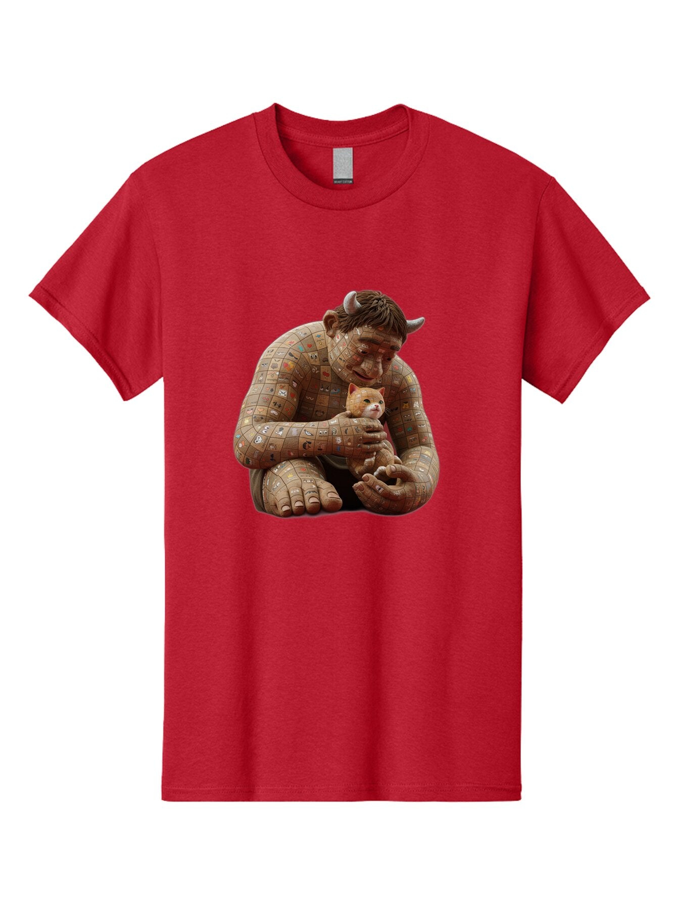 Demon-Holding-Cat Men'S Graphic Tee, 100% Cotton, Comfortable Casual Summer Wear, Machine Washable, Vintage Camera, Old Camera, Antique Camera, Black Camera, Classic Photography, Photography Equipment, Nostalgic Device, Film Camera, Camera Art Bap362 8