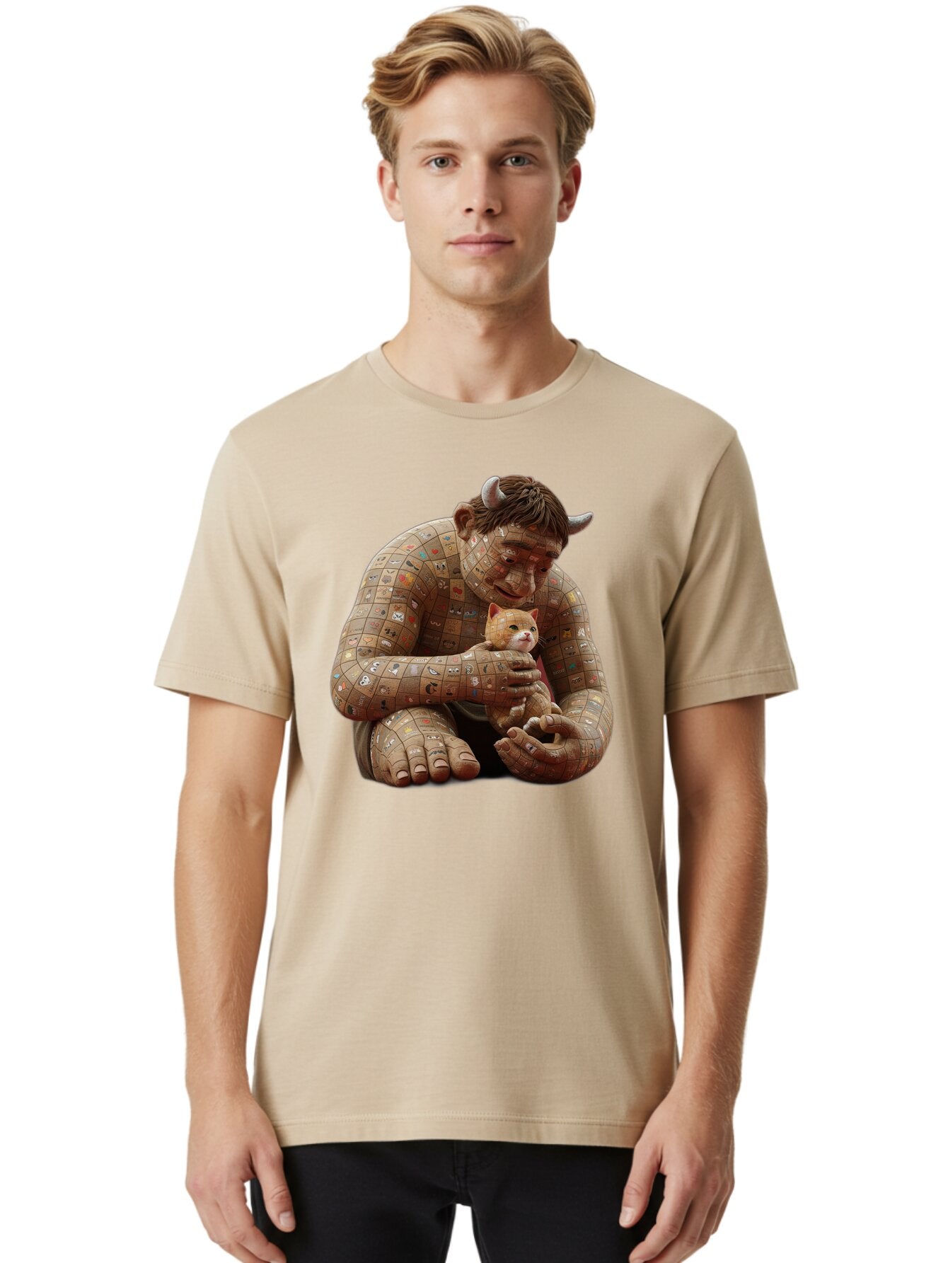 Demon-Holding-Cat Men'S Graphic Tee, 100% Cotton, Comfortable Casual Summer Wear, Machine Washable, Vintage Camera, Old Camera, Antique Camera, Black Camera, Classic Photography, Photography Equipment, Nostalgic Device, Film Camera, Camera Art Bap362 23