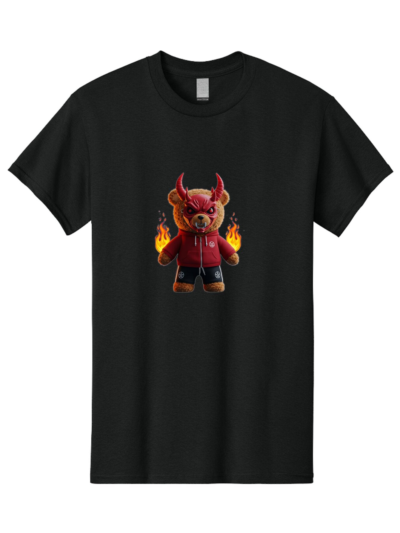 Demonic-Bear Men'S Graphic Tee, 100% Cotton, Comfortable Casual Summer Wear, Machine Washable, Vintage Camera, Old Camera, Antique Camera, Black Camera, Classic Photography, Photography Equipment, Nostalgic Device, Film Camera, Camera Art Bap364 3