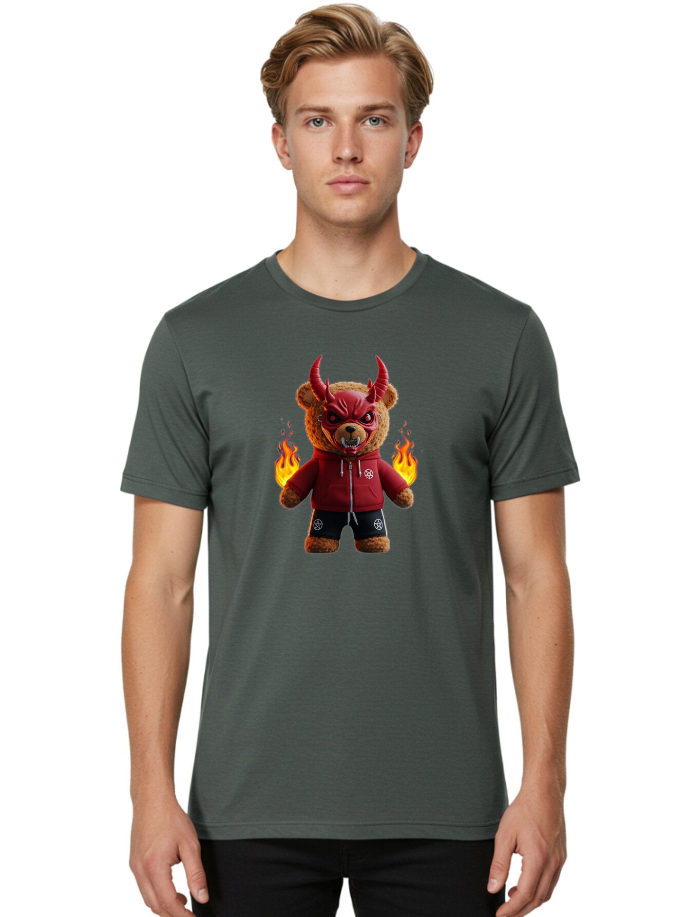 Demonic-Bear Men'S Graphic Tee, 100% Cotton, Comfortable Casual Summer Wear, Machine Washable, Vintage Camera, Old Camera, Antique Camera, Black Camera, Classic Photography, Photography Equipment, Nostalgic Device, Film Camera, Camera Art Bap364 29