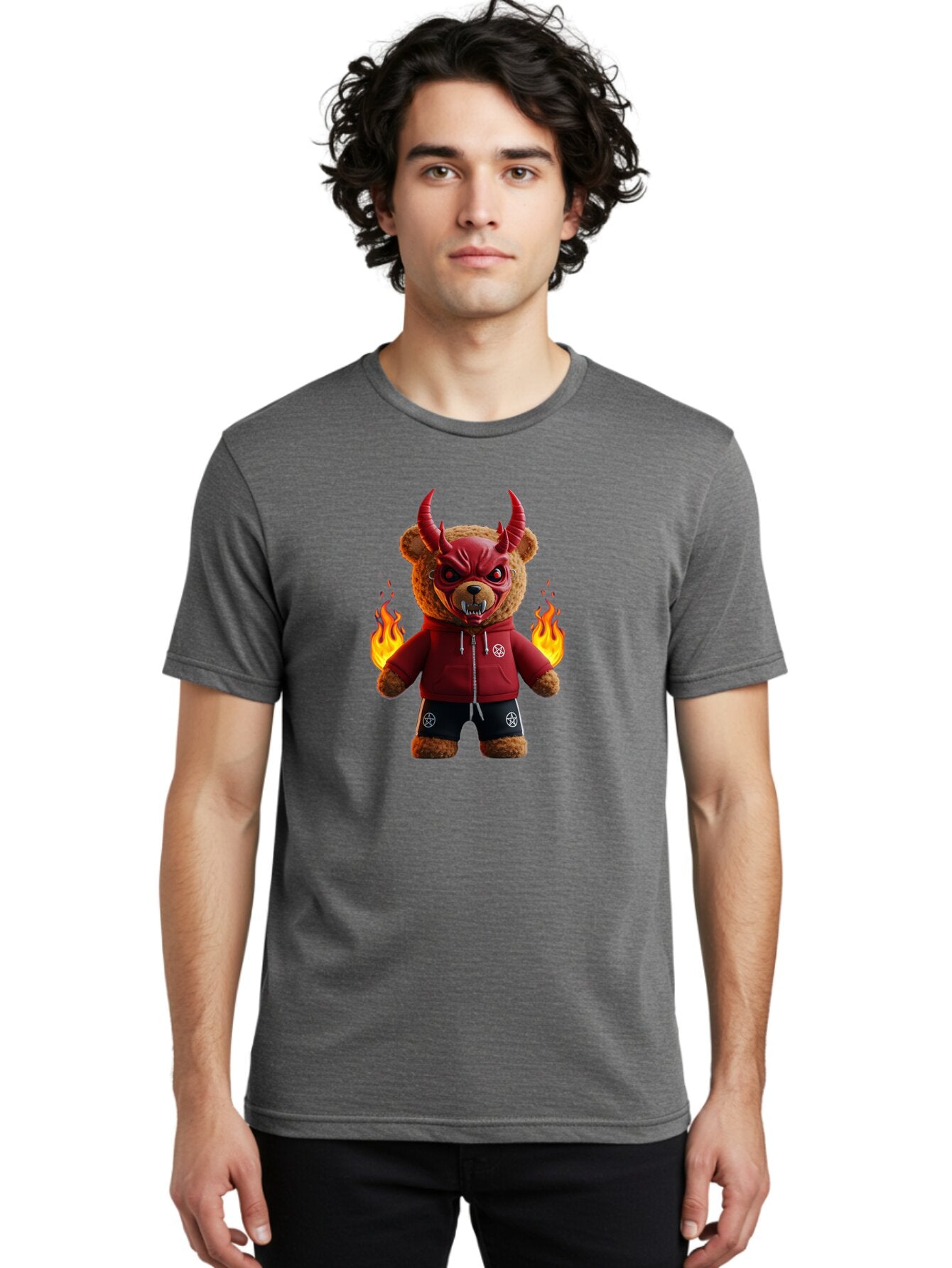 Demonic-Bear Men'S Graphic Tee, 100% Cotton, Comfortable Casual Summer Wear, Machine Washable, Vintage Camera, Old Camera, Antique Camera, Black Camera, Classic Photography, Photography Equipment, Nostalgic Device, Film Camera, Camera Art Bap364 17