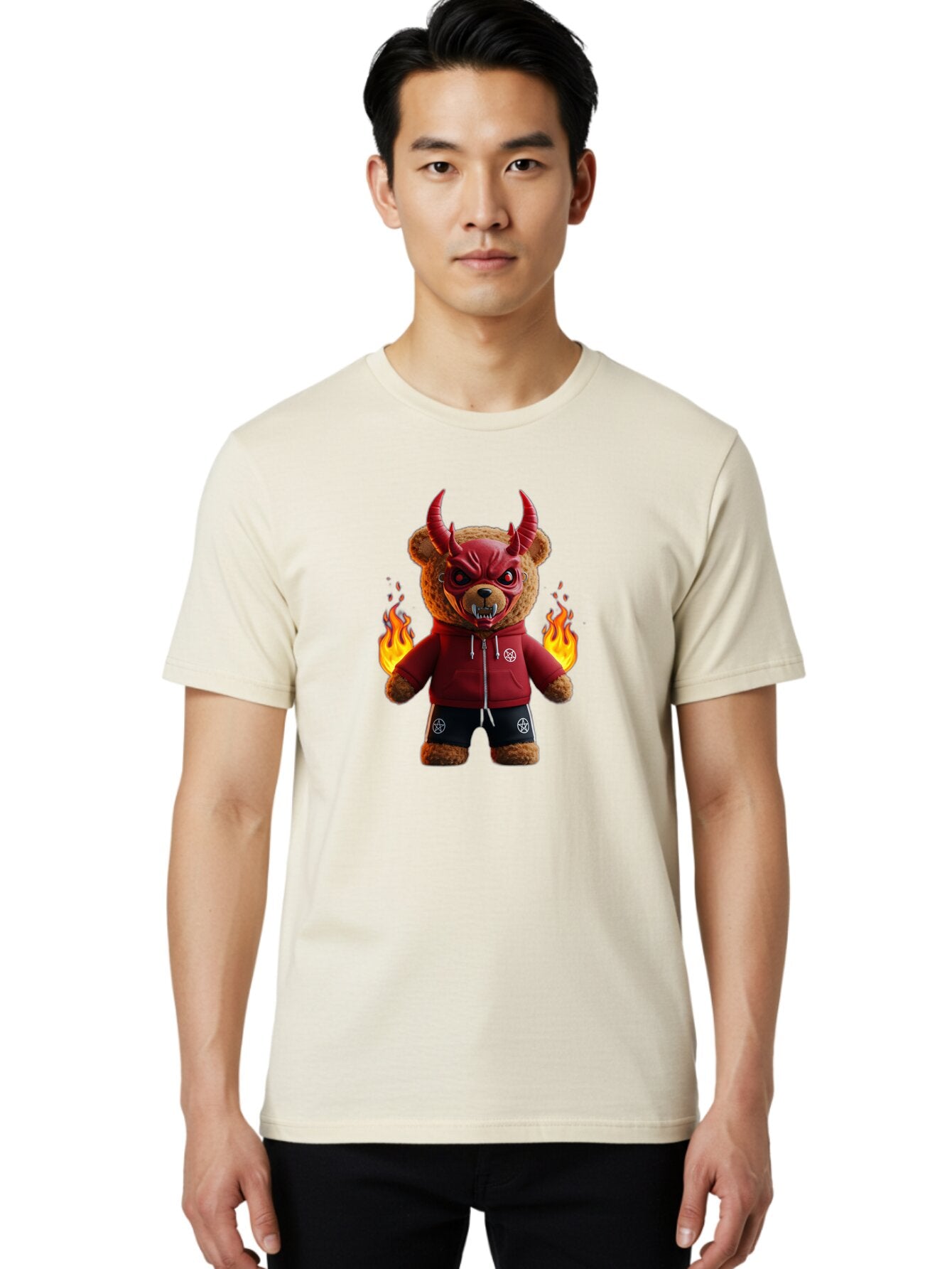 Demonic-Bear Men'S Graphic Tee, 100% Cotton, Comfortable Casual Summer Wear, Machine Washable, Vintage Camera, Old Camera, Antique Camera, Black Camera, Classic Photography, Photography Equipment, Nostalgic Device, Film Camera, Camera Art Bap364 16