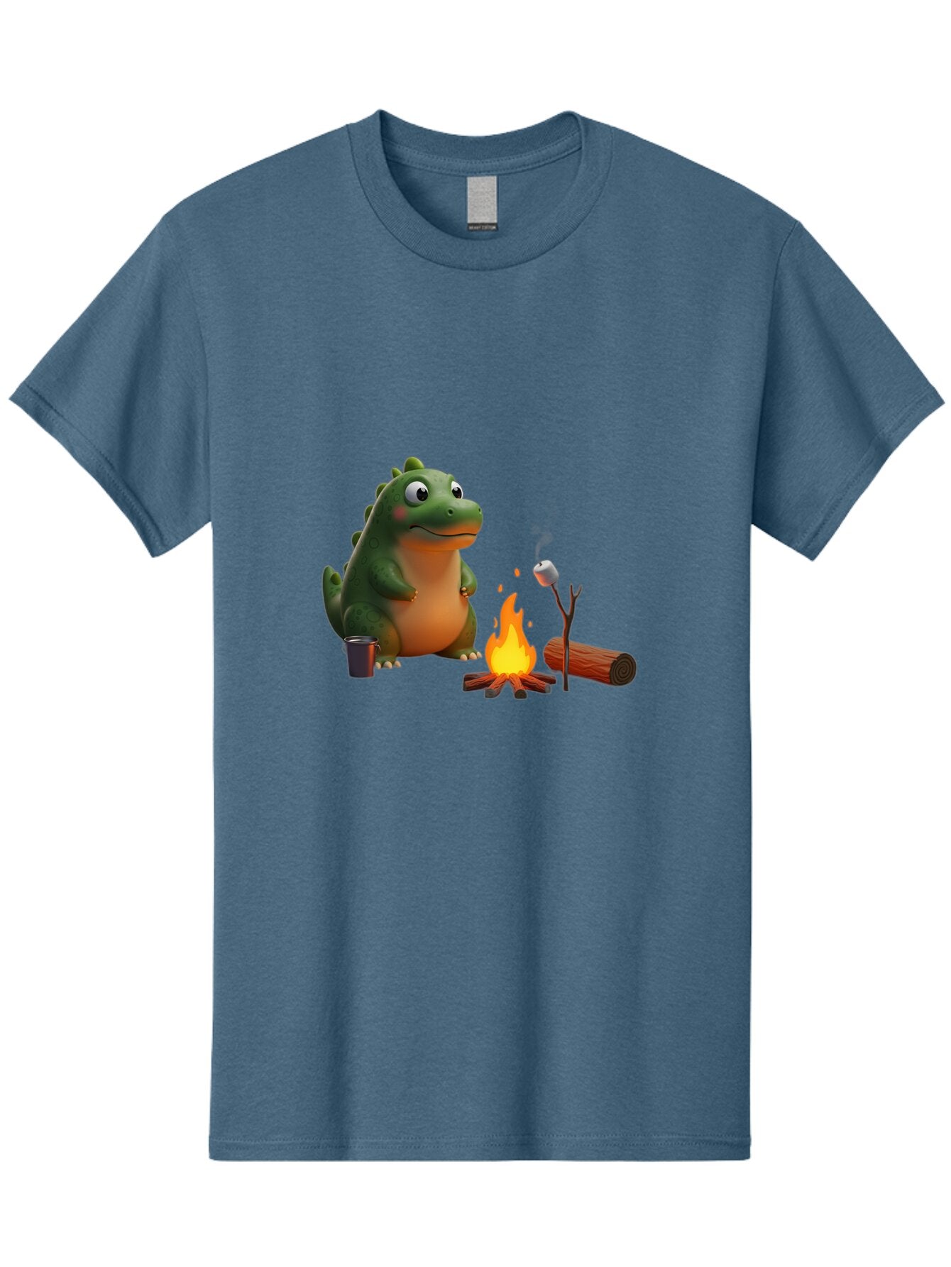 Dino-Roasting-Marshmallow Men'S Graphic Tee, 100% Cotton, Comfortable Casual Summer Wear, Machine Washable, Vintage Camera, Old Camera, Antique Camera, Black Camera, Classic Photography, Photography Equipment, Nostalgic Device, Film Camera, Bap369 11