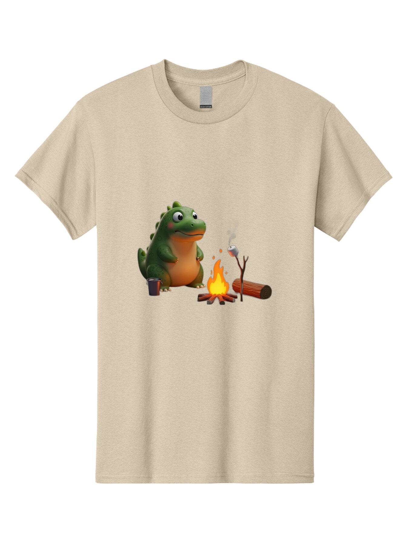 Dino-Roasting-Marshmallow Men'S Graphic Tee, 100% Cotton, Comfortable Casual Summer Wear, Machine Washable, Vintage Camera, Old Camera, Antique Camera, Black Camera, Classic Photography, Photography Equipment, Nostalgic Device, Film Camera, Bap369 13