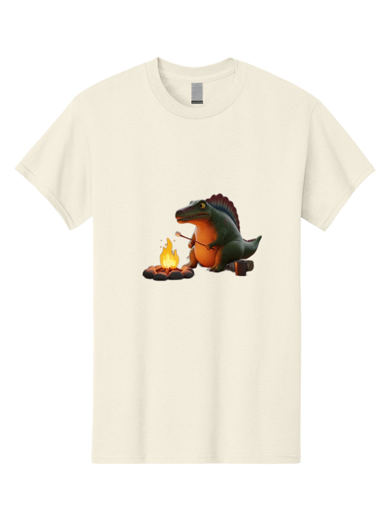 Dinosaur-Camping Men'S Graphic Tee, 100% Cotton, Comfortable Casual Summer Wear, Machine Washable, Vintage Camera, Old Camera, Antique Camera, Black Camera, Classic Photography, Photography Equipment, Nostalgic Device, Film Camera, Camera Art Bap370 14