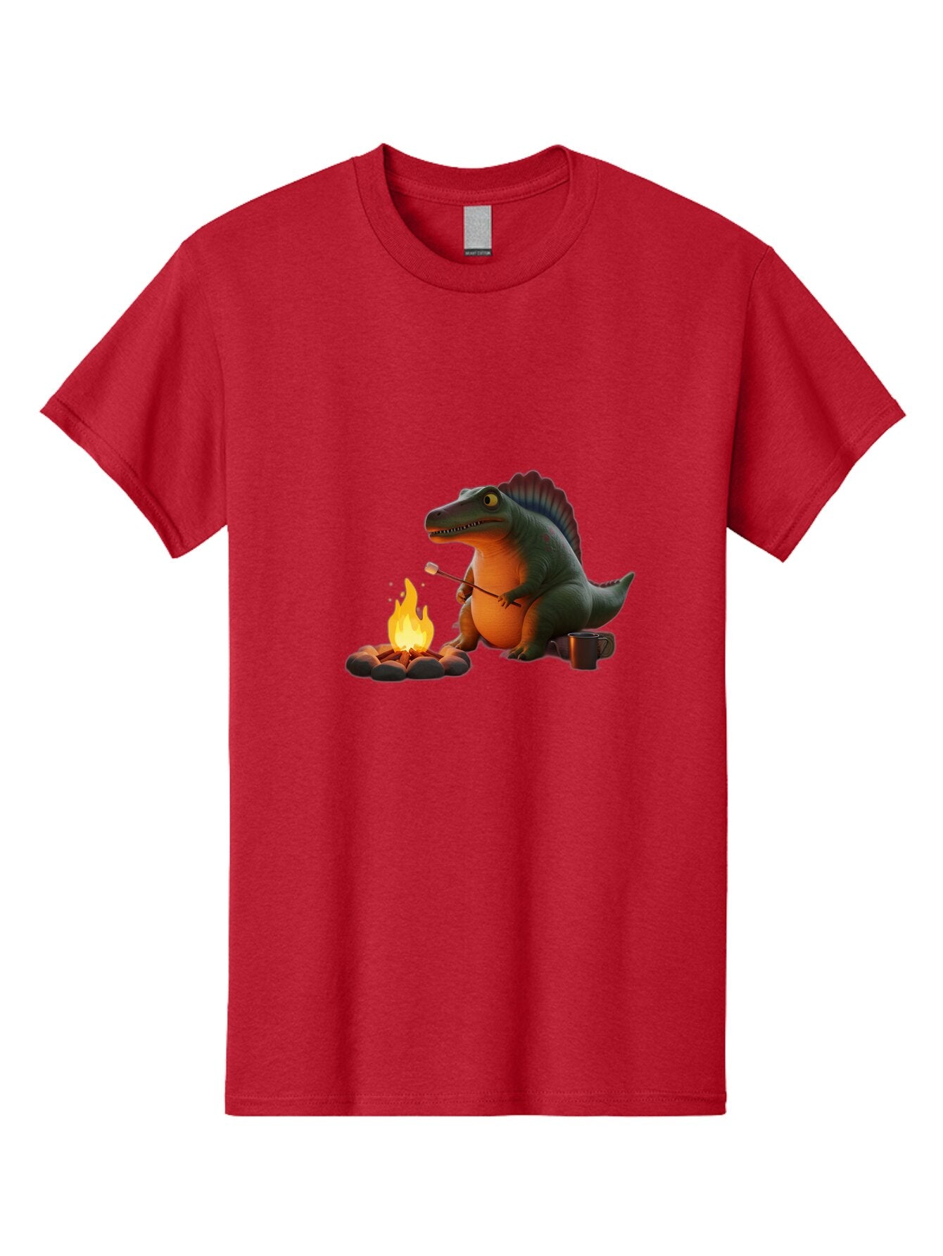 Dinosaur-Camping Men'S Graphic Tee, 100% Cotton, Comfortable Casual Summer Wear, Machine Washable, Vintage Camera, Old Camera, Antique Camera, Black Camera, Classic Photography, Photography Equipment, Nostalgic Device, Film Camera, Camera Art Bap370 11