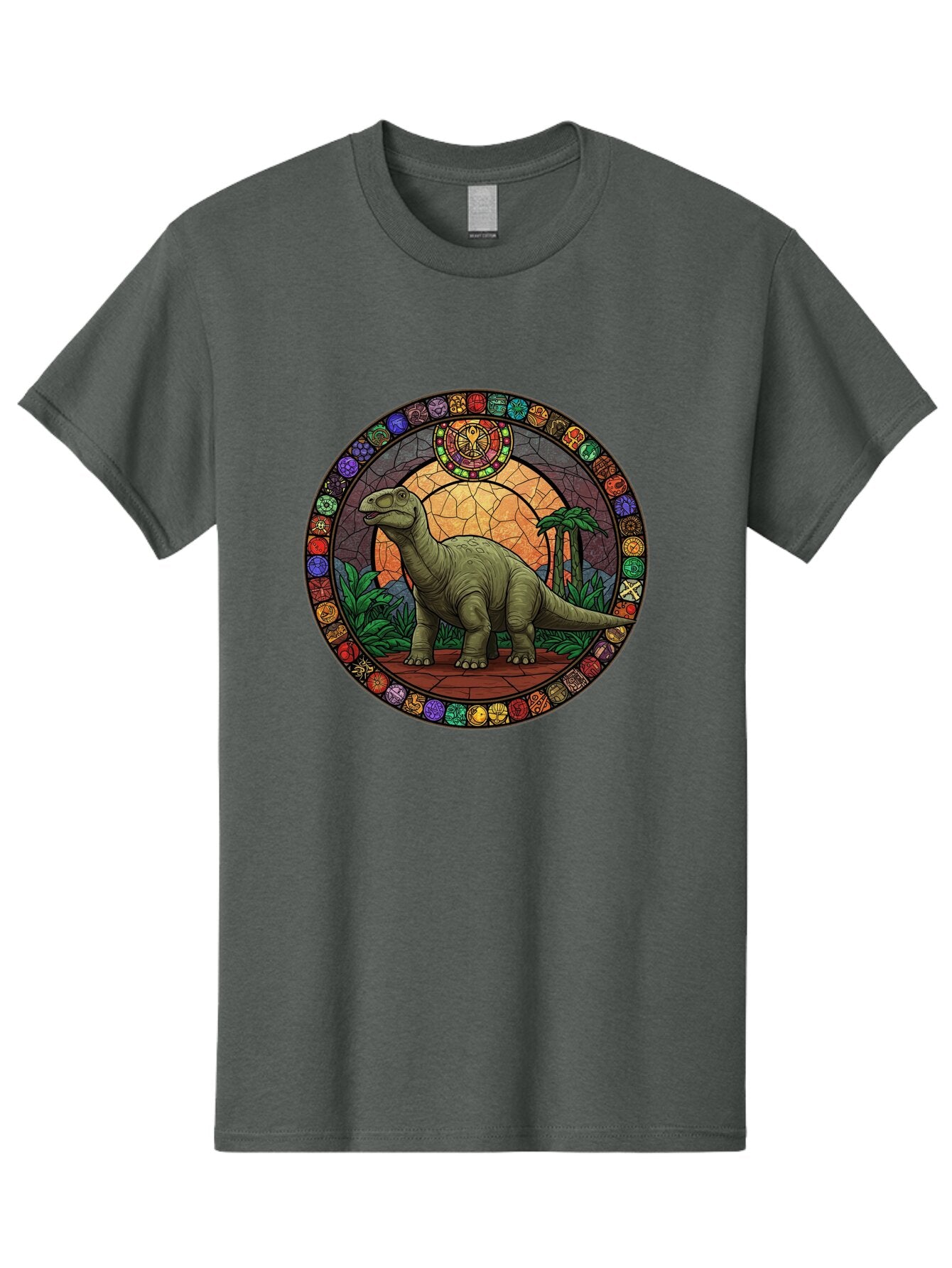 Dinosaur-Stained-Glass Men'S Graphic Tee, 100% Cotton, Comfortable Casual Summer Wear, Machine Washable, Vintage Camera, Old Camera, Antique Camera, Black Camera, Classic Photography, Photography Equipment, Nostalgic Device, Film Camera, Bap371 6