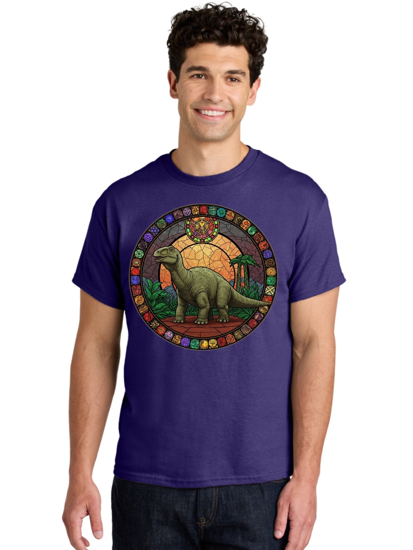 Dinosaur-Stained-Glass Men'S Graphic Tee, 100% Cotton, Comfortable Casual Summer Wear, Machine Washable, Vintage Camera, Old Camera, Antique Camera, Black Camera, Classic Photography, Photography Equipment, Nostalgic Device, Film Camera, Bap371 20
