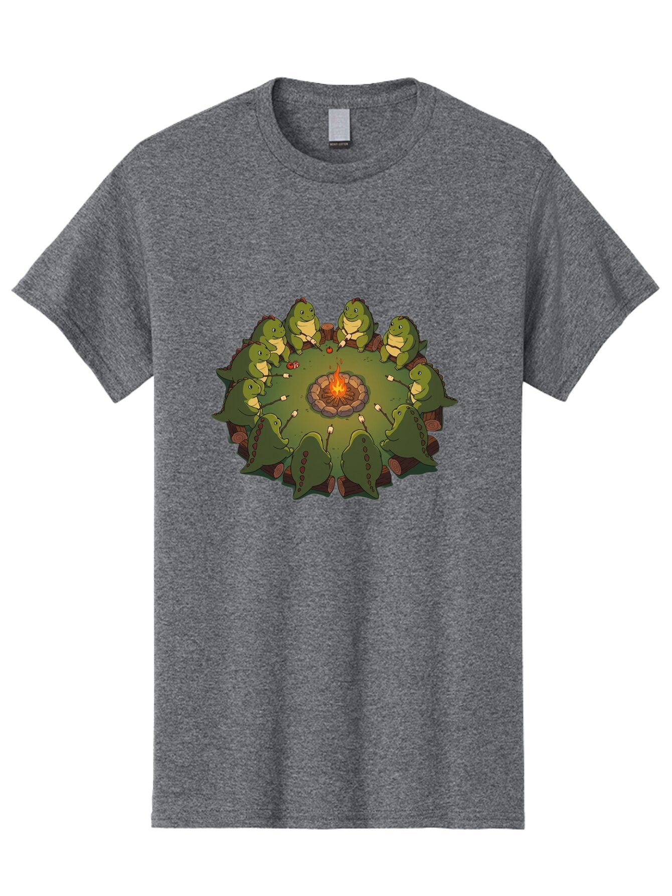 Dinosaurs-Around-Campfire Men'S Graphic Tee, 100% Cotton, Comfortable Casual Summer Wear, Machine Washable, Vintage Camera, Old Camera, Antique Camera, Black Camera, Classic Photography, Photography Equipment, Nostalgic Device, Film Camera, Bap372 12