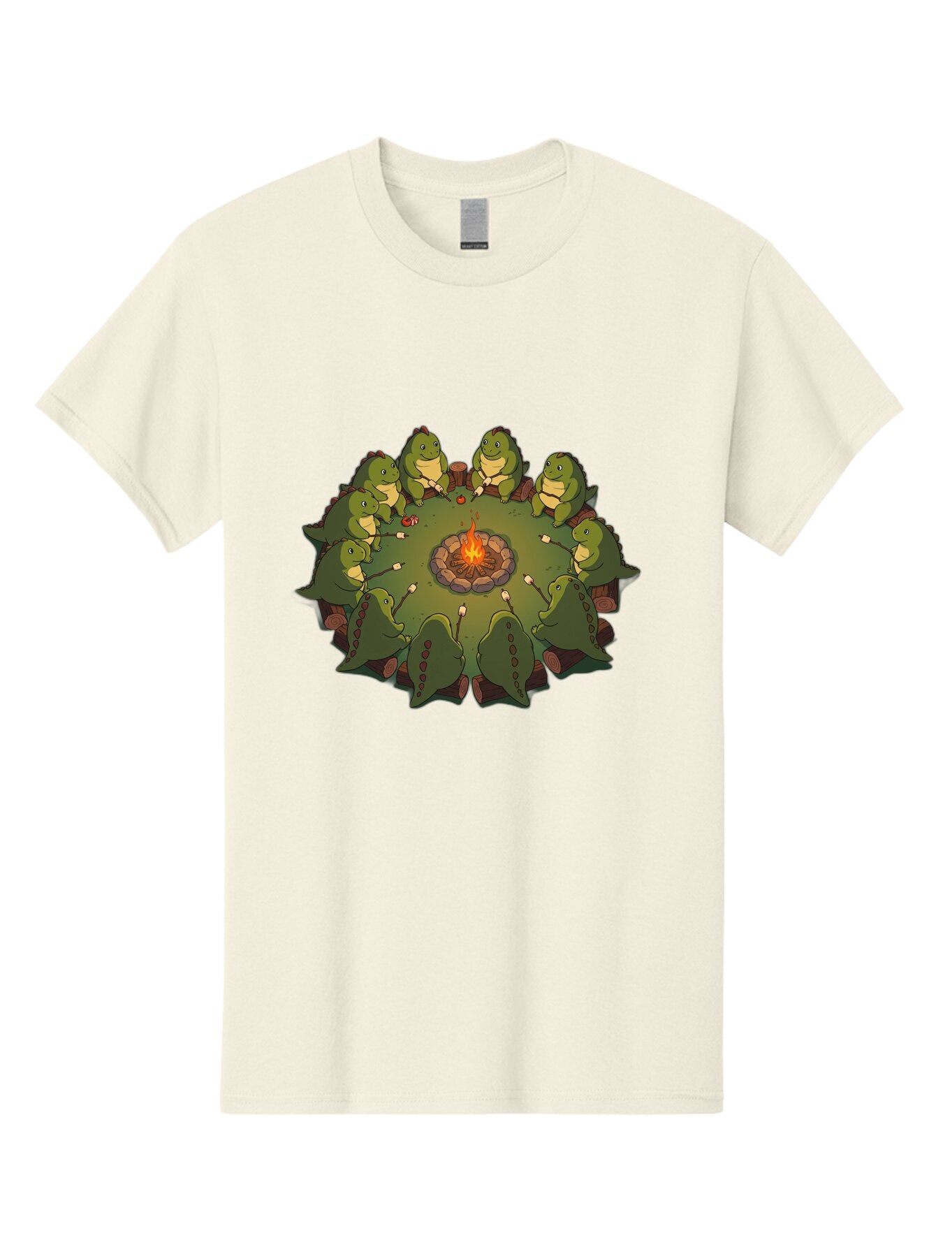 Dinosaurs-Around-Campfire Men'S Graphic Tee, 100% Cotton, Comfortable Casual Summer Wear, Machine Washable, Vintage Camera, Old Camera, Antique Camera, Black Camera, Classic Photography, Photography Equipment, Nostalgic Device, Film Camera, Bap372 5