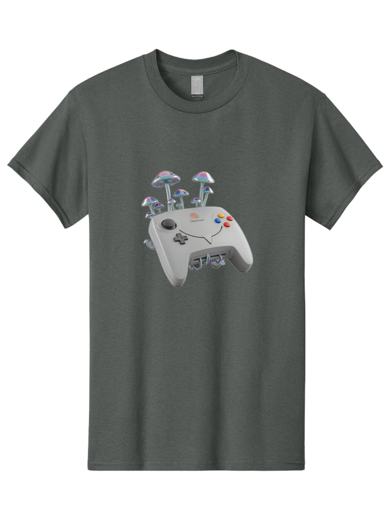 Dreamcast-Controller Men'S Graphic Tee, 100% Cotton, Comfortable Casual Summer Wear, Machine Washable, Vintage Camera, Old Camera, Antique Camera, Black Camera, Classic Photography, Photography Equipment, Nostalgic Device, Film Camera, Bap376 13