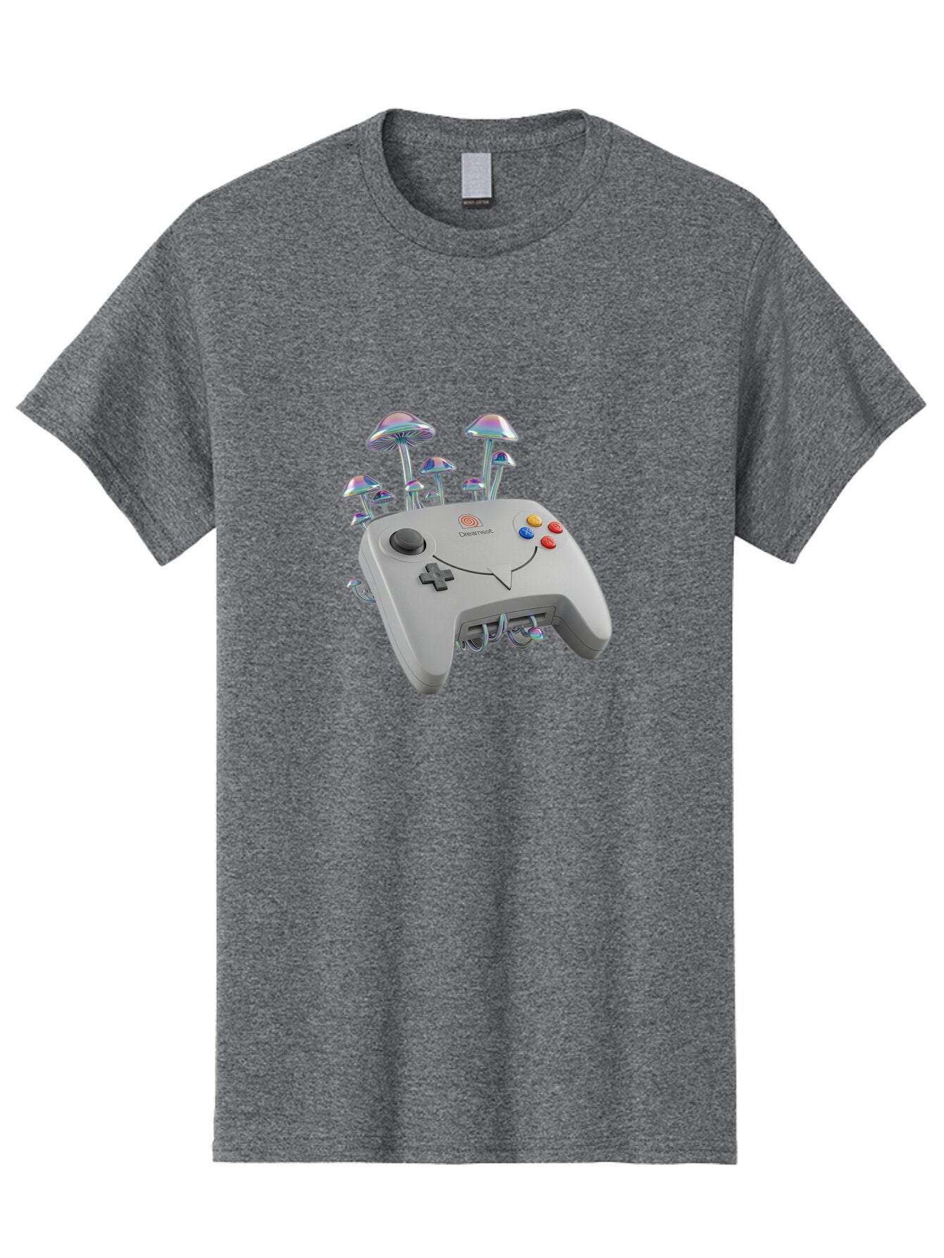 Dreamcast-Controller Men'S Graphic Tee, 100% Cotton, Comfortable Casual Summer Wear, Machine Washable, Vintage Camera, Old Camera, Antique Camera, Black Camera, Classic Photography, Photography Equipment, Nostalgic Device, Film Camera, Bap376 10