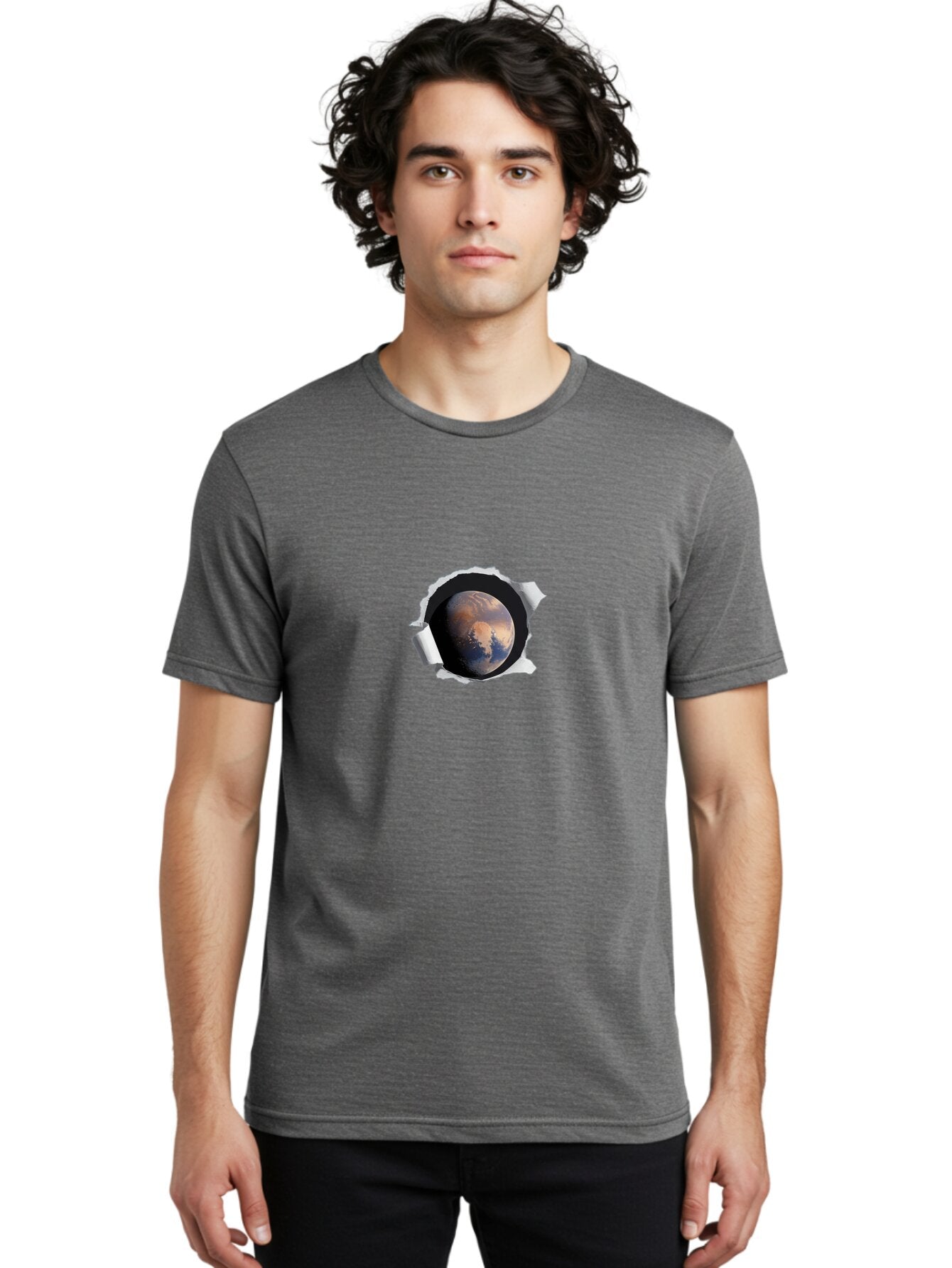 Earth Men'S Graphic Tee, 100% Cotton, Comfortable Casual Summer Wear, Machine Washable, Vintage Camera, Old Camera, Antique Camera, Black Camera, Classic Photography, Photography Equipment, Nostalgic Device, Film Camera, Camera Art Bap382 18