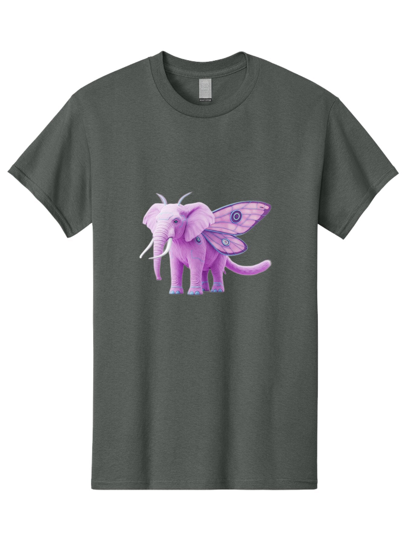 Elephant-Butterfly-Hybrid Men'S Graphic Tee, 100% Cotton, Comfortable Casual Summer Wear, Machine Washable, Vintage Camera, Old Camera, Antique Camera, Black Camera, Classic Photography, Photography Equipment, Nostalgic Device, Film Camera, Bap384 6