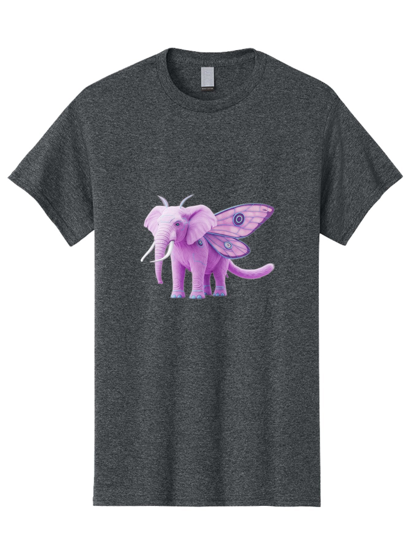 Elephant-Butterfly-Hybrid Men'S Graphic Tee, 100% Cotton, Comfortable Casual Summer Wear, Machine Washable, Vintage Camera, Old Camera, Antique Camera, Black Camera, Classic Photography, Photography Equipment, Nostalgic Device, Film Camera, Bap384 3