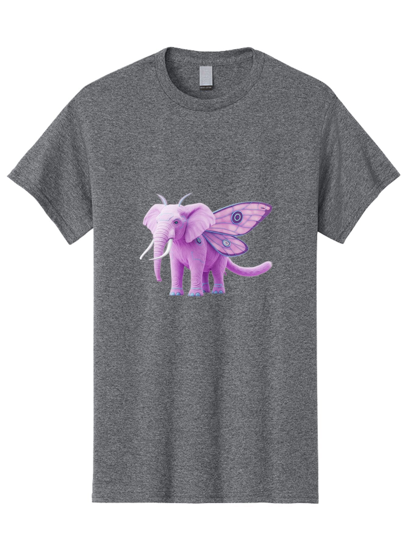 Elephant-Butterfly-Hybrid Men'S Graphic Tee, 100% Cotton, Comfortable Casual Summer Wear, Machine Washable, Vintage Camera, Old Camera, Antique Camera, Black Camera, Classic Photography, Photography Equipment, Nostalgic Device, Film Camera, Bap384 8