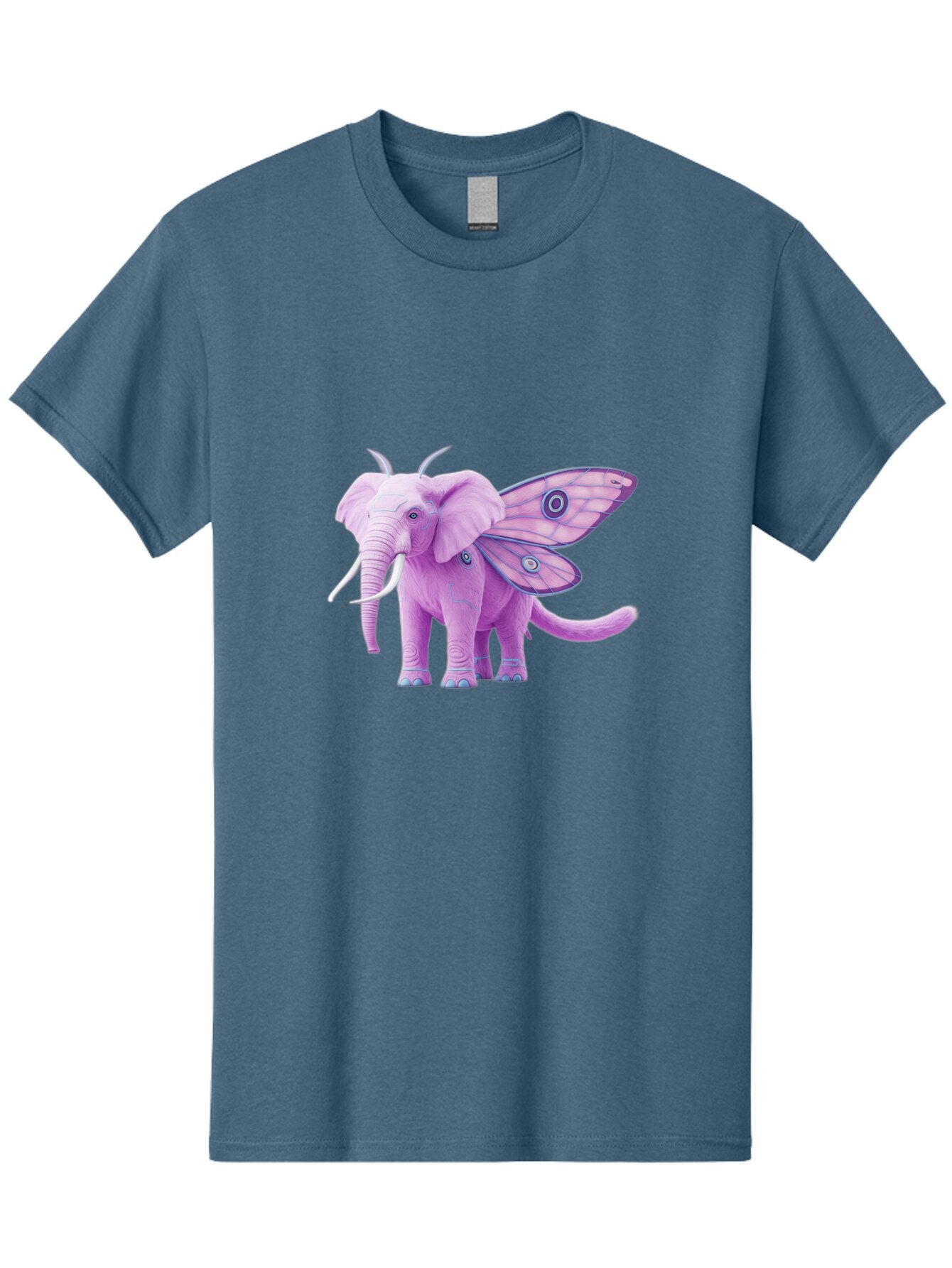 Elephant-Butterfly-Hybrid Men'S Graphic Tee, 100% Cotton, Comfortable Casual Summer Wear, Machine Washable, Vintage Camera, Old Camera, Antique Camera, Black Camera, Classic Photography, Photography Equipment, Nostalgic Device, Film Camera, Bap384 7