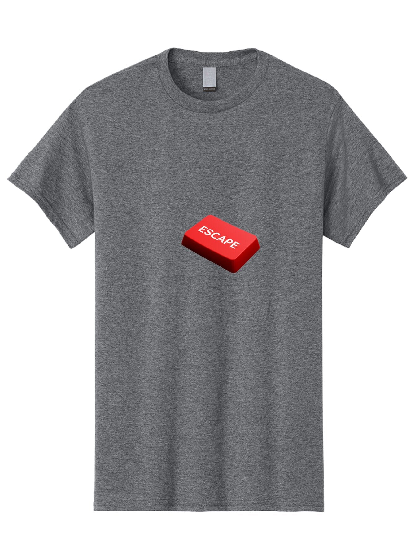 Escape Men'S Graphic Tee, 100% Cotton, Comfortable Casual Summer Wear, Machine Washable, Vintage Camera, Old Camera, Antique Camera, Black Camera, Classic Photography, Photography Equipment, Nostalgic Device, Film Camera, Camera Art Bap385 1