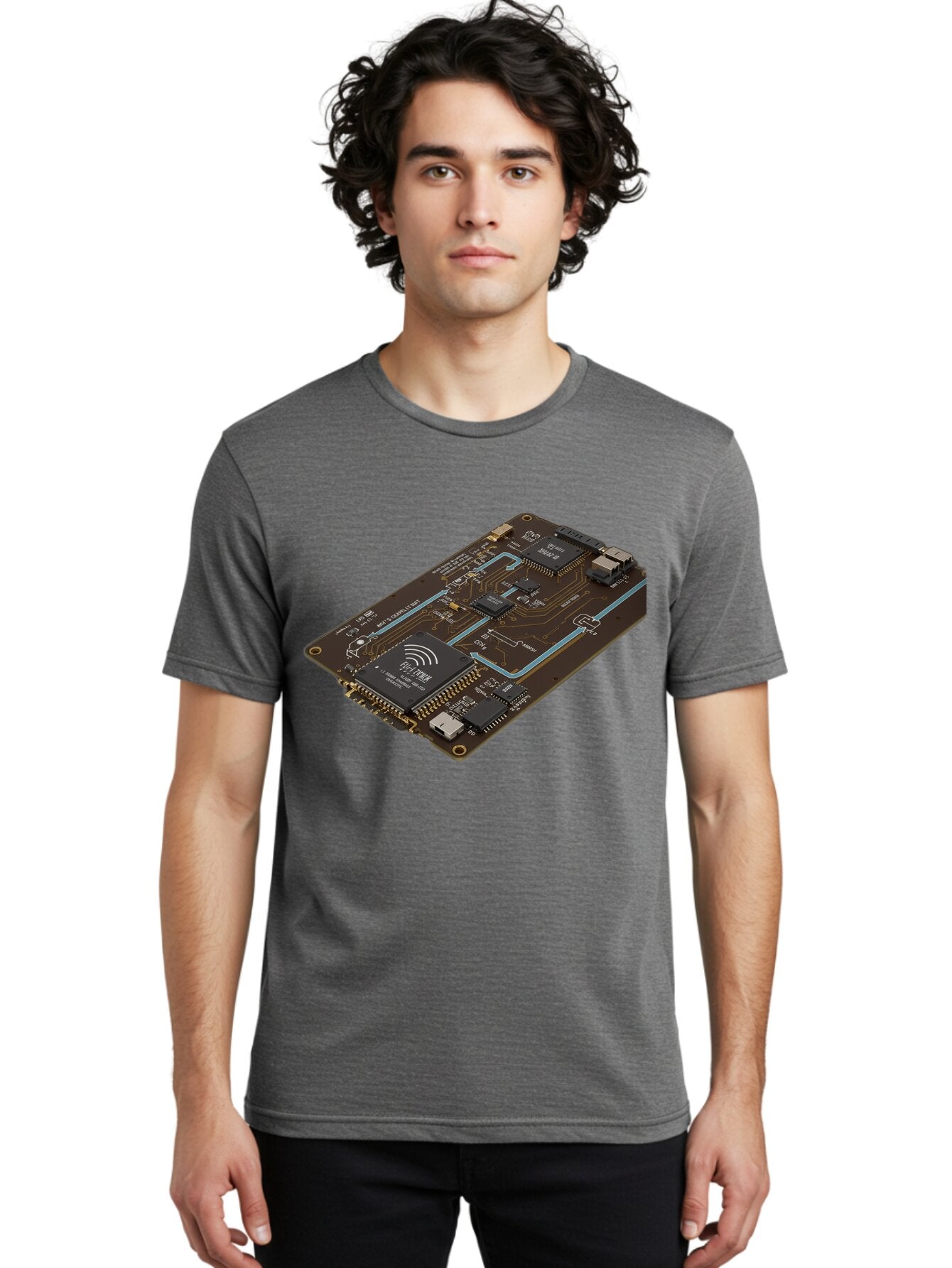 Esp32-Board Men'S Graphic Tee, 100% Cotton, Comfortable Casual Summer Wear, Machine Washable, Vintage Camera, Old Camera, Antique Camera, Black Camera, Classic Photography, Photography Equipment, Nostalgic Device, Film Camera, Camera Art Bap386 25