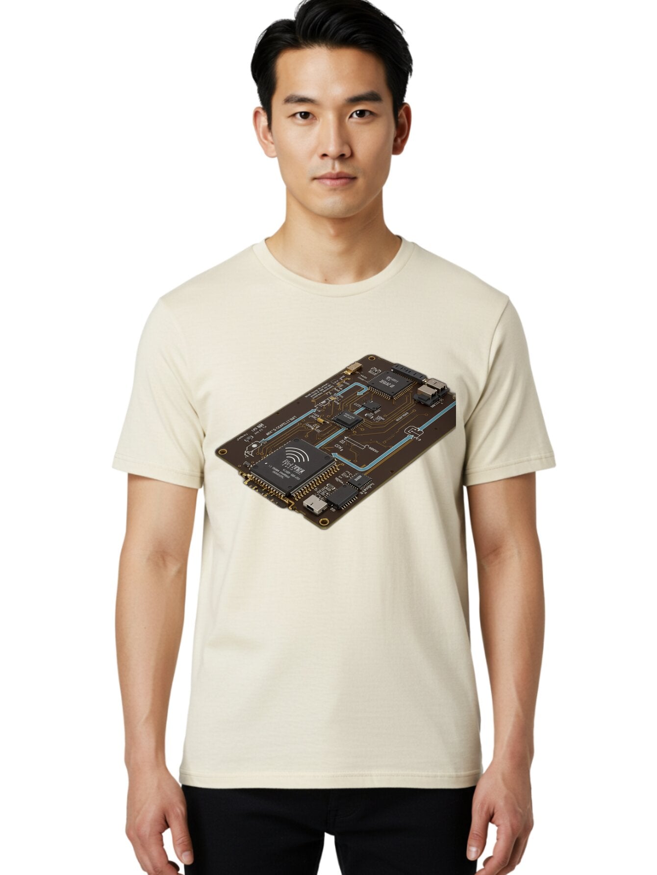 Esp32-Board Men'S Graphic Tee, 100% Cotton, Comfortable Casual Summer Wear, Machine Washable, Vintage Camera, Old Camera, Antique Camera, Black Camera, Classic Photography, Photography Equipment, Nostalgic Device, Film Camera, Camera Art Bap386 28