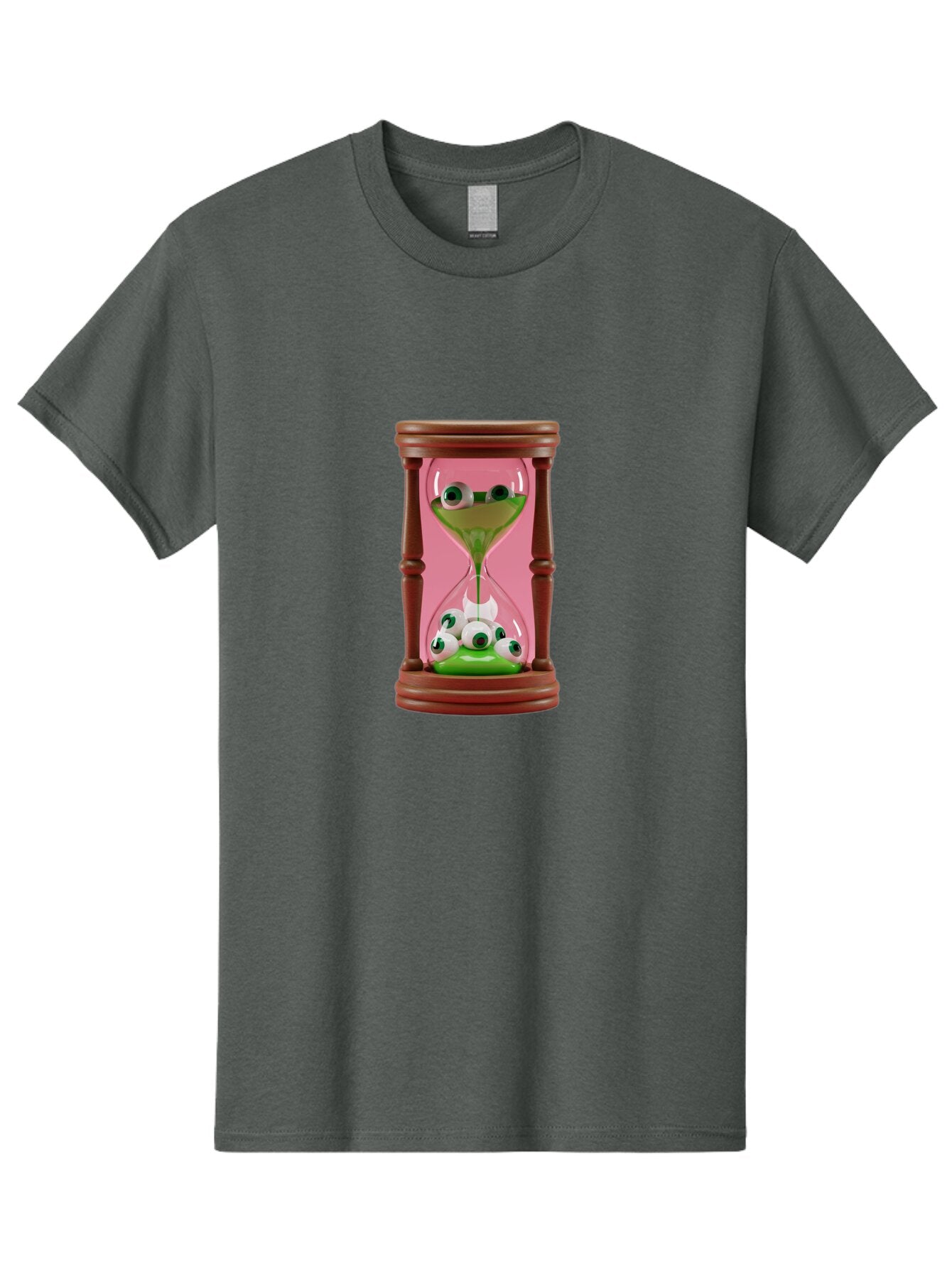 Eyeballs-Hourglass-1 Men'S Graphic Tee, 100% Cotton, Comfortable Casual Summer Wear, Machine Washable, Vintage Camera, Old Camera, Antique Camera, Black Camera, Classic Photography, Photography Equipment, Nostalgic Device, Film Camera, Bap388 8