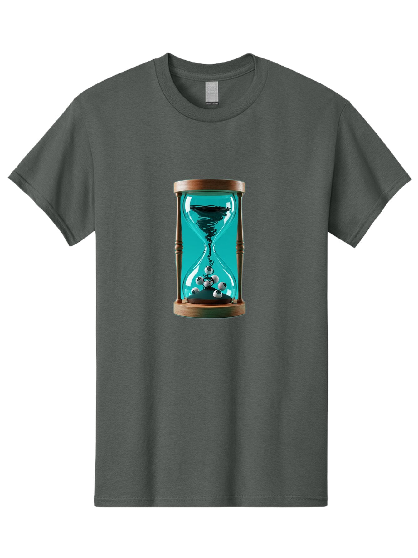 Eyeballs-Hourglass Men'S Graphic Tee, 100% Cotton, Comfortable Casual Summer Wear, Machine Washable, Vintage Camera, Old Camera, Antique Camera, Black Camera, Classic Photography, Photography Equipment, Nostalgic Device, Film Camera, Bap389 11