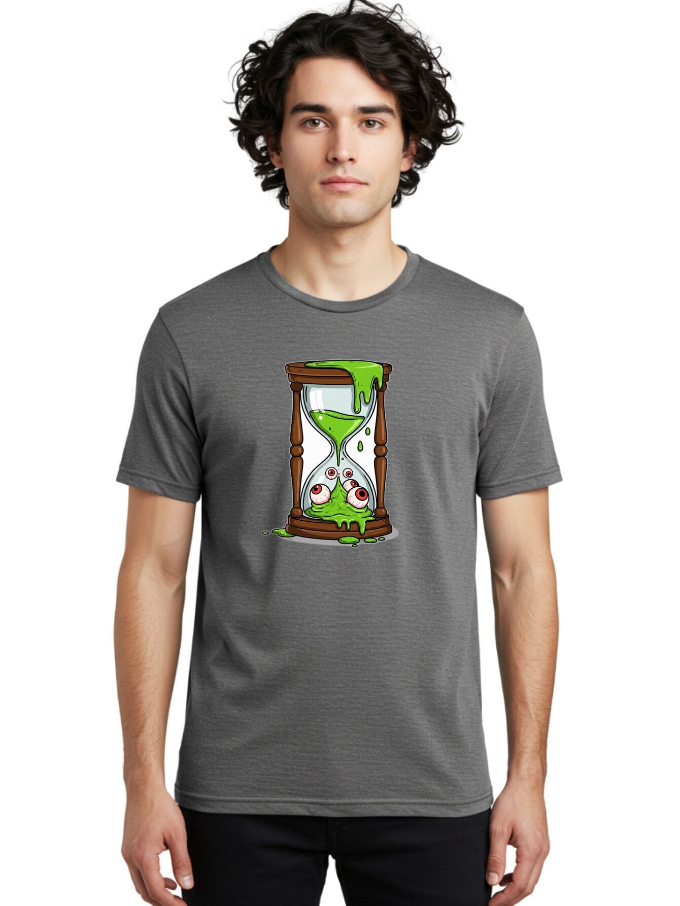 Eyes-In-Hourglass-1 Men'S Graphic Tee, 100% Cotton, Comfortable Casual Summer Wear, Machine Washable, Vintage Camera, Old Camera, Antique Camera, Black Camera, Classic Photography, Photography Equipment, Nostalgic Device, Film Camera, Bap391 19