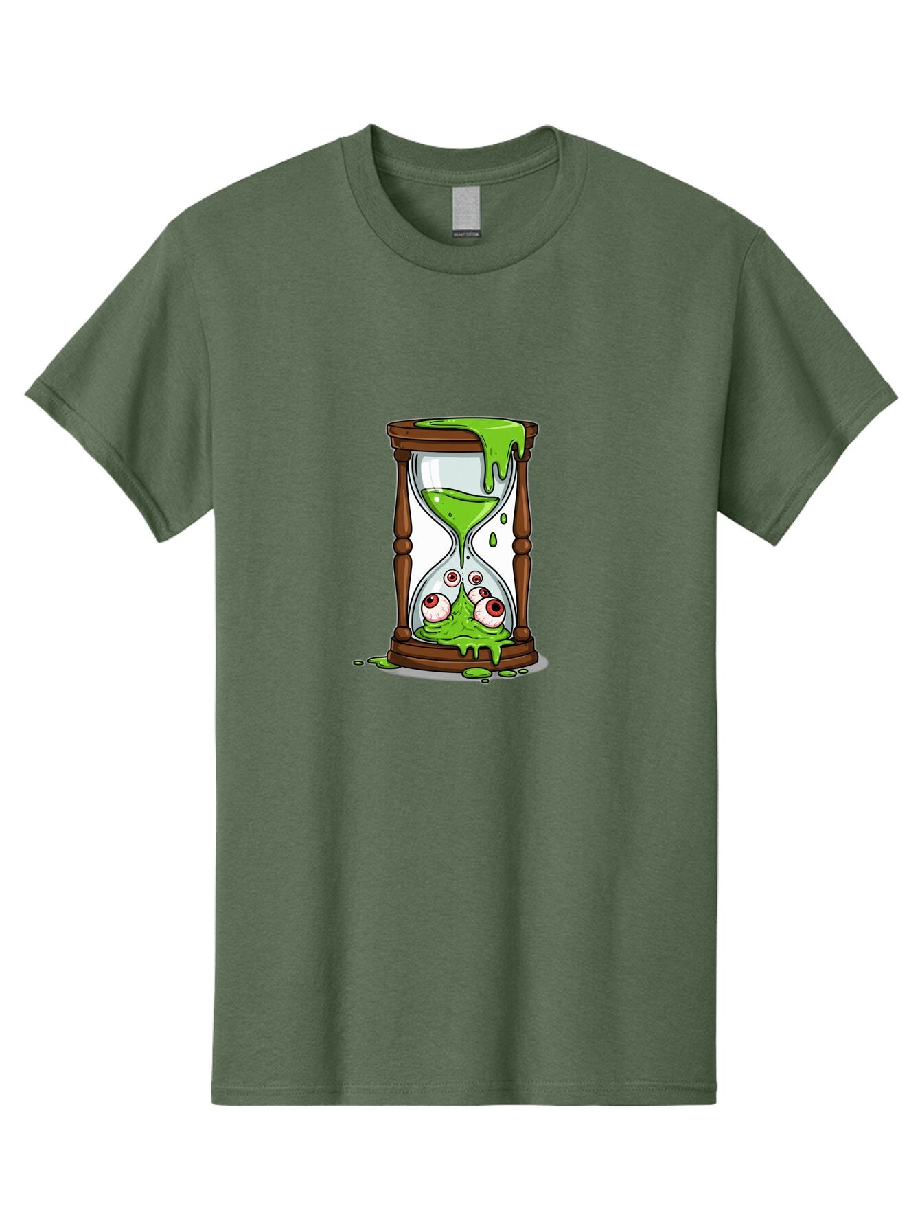 Eyes-In-Hourglass-1 Men'S Graphic Tee, 100% Cotton, Comfortable Casual Summer Wear, Machine Washable, Vintage Camera, Old Camera, Antique Camera, Black Camera, Classic Photography, Photography Equipment, Nostalgic Device, Film Camera, Bap391 3