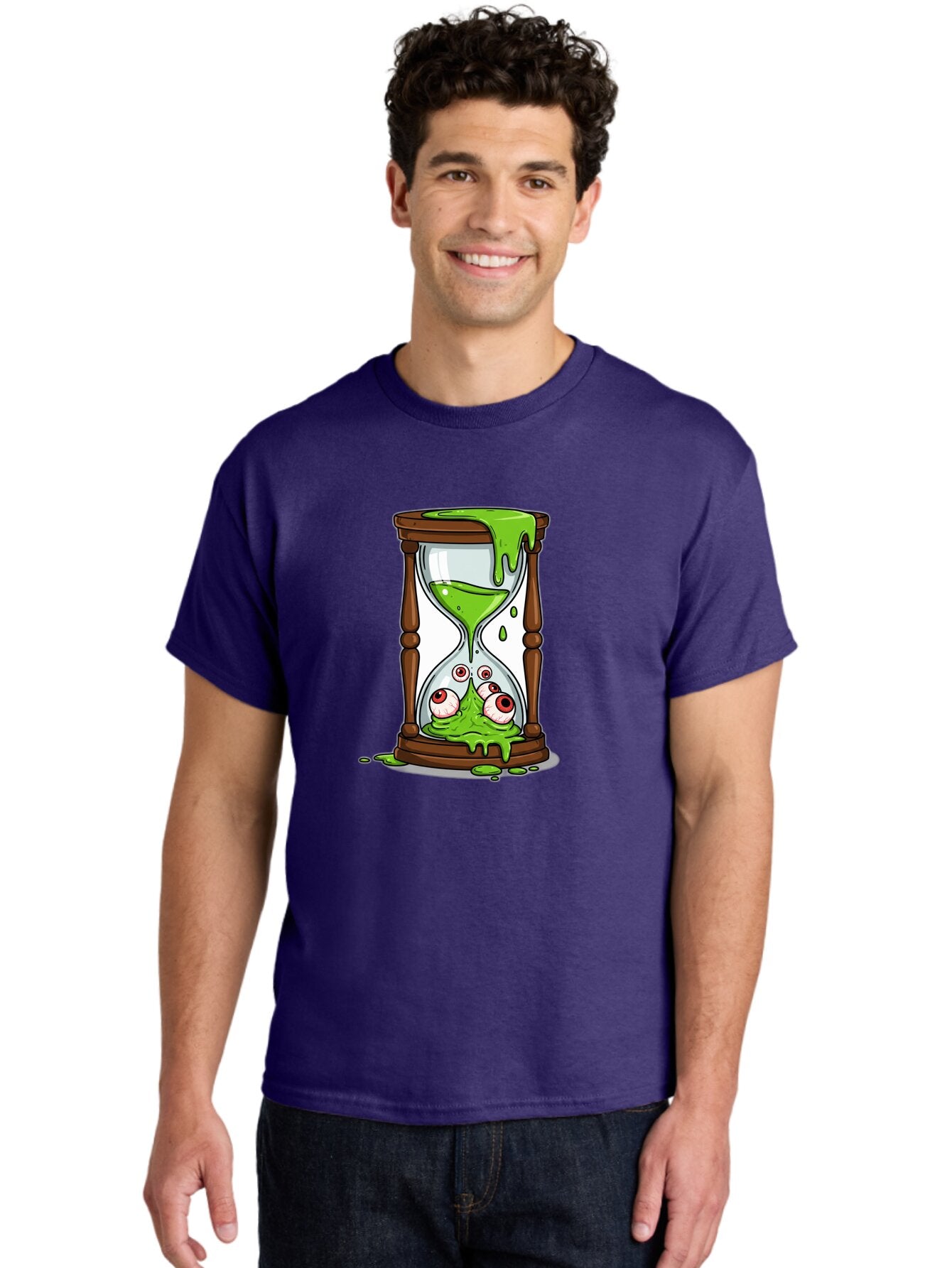 Eyes-In-Hourglass-1 Men'S Graphic Tee, 100% Cotton, Comfortable Casual Summer Wear, Machine Washable, Vintage Camera, Old Camera, Antique Camera, Black Camera, Classic Photography, Photography Equipment, Nostalgic Device, Film Camera, Bap391 21