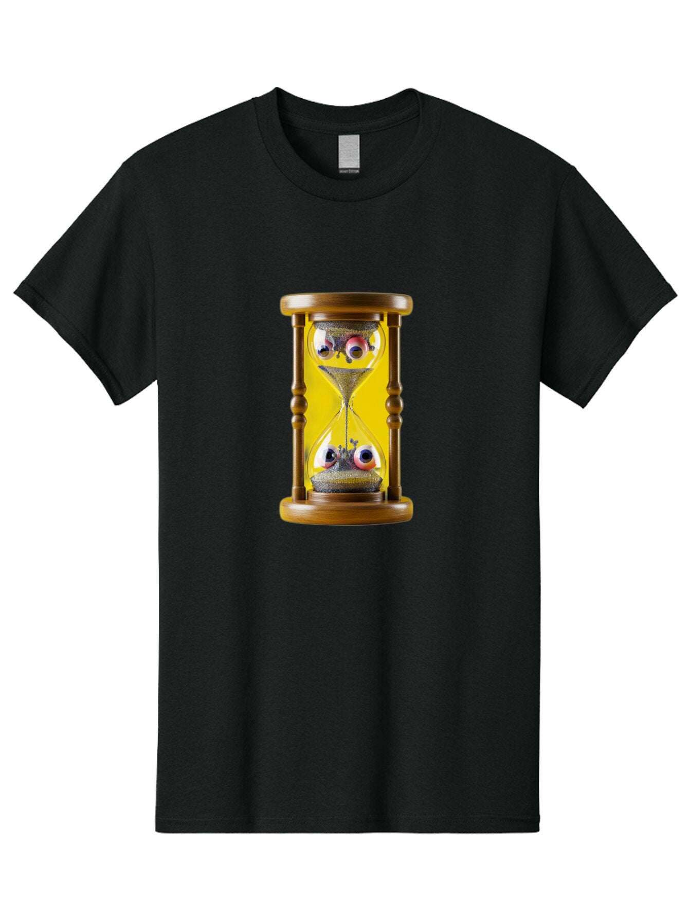 Eyes-In-Hourglass Men'S Graphic Tee, 100% Cotton, Comfortable Casual Summer Wear, Machine Washable, Vintage Camera, Old Camera, Antique Camera, Black Camera, Classic Photography, Photography Equipment, Nostalgic Device, Film Camera, Camera Art Bap392 12