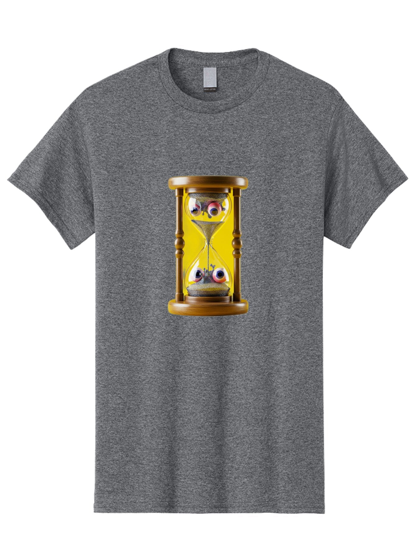 Eyes-In-Hourglass Men'S Graphic Tee, 100% Cotton, Comfortable Casual Summer Wear, Machine Washable, Vintage Camera, Old Camera, Antique Camera, Black Camera, Classic Photography, Photography Equipment, Nostalgic Device, Film Camera, Camera Art Bap392 9