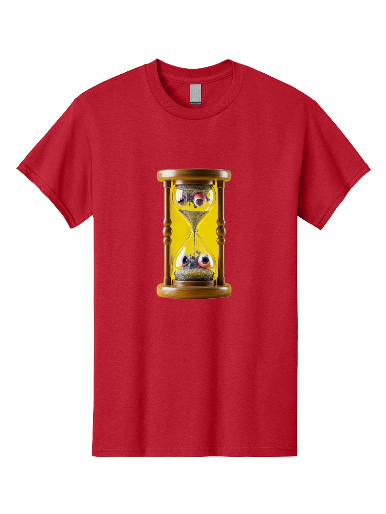 Eyes-In-Hourglass Men'S Graphic Tee, 100% Cotton, Comfortable Casual Summer Wear, Machine Washable, Vintage Camera, Old Camera, Antique Camera, Black Camera, Classic Photography, Photography Equipment, Nostalgic Device, Film Camera, Camera Art Bap392 8